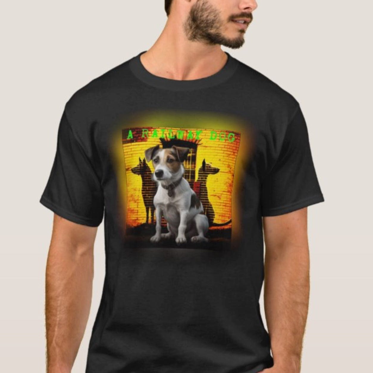 Jack Russell Graffiti T-Shirt | That Should Be on a T-Shirt