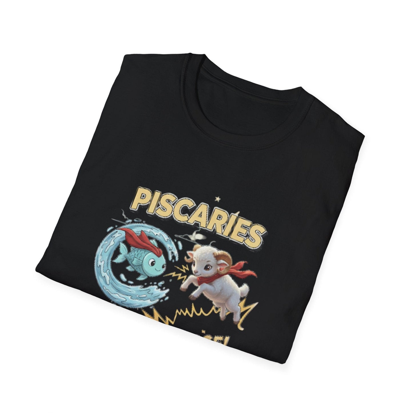 Piscaries Cusp Superhero Vintage T-Shirt — Retro Graphic Tee - That Should Be on a T-Shirt