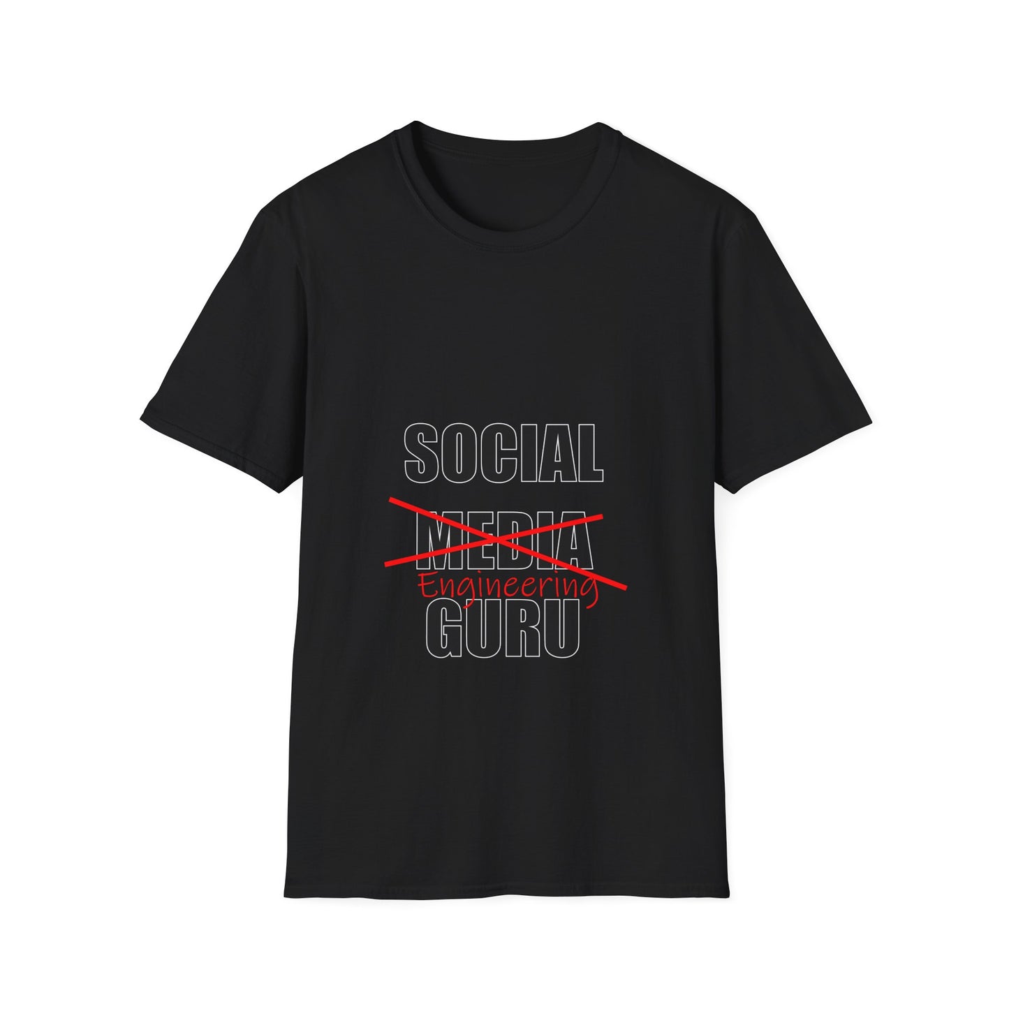 Social Media Engineer Unisex T-Shirt, Funny Graphic Tee, Gift for Tech Lovers - That Should Be on a T-Shirt
