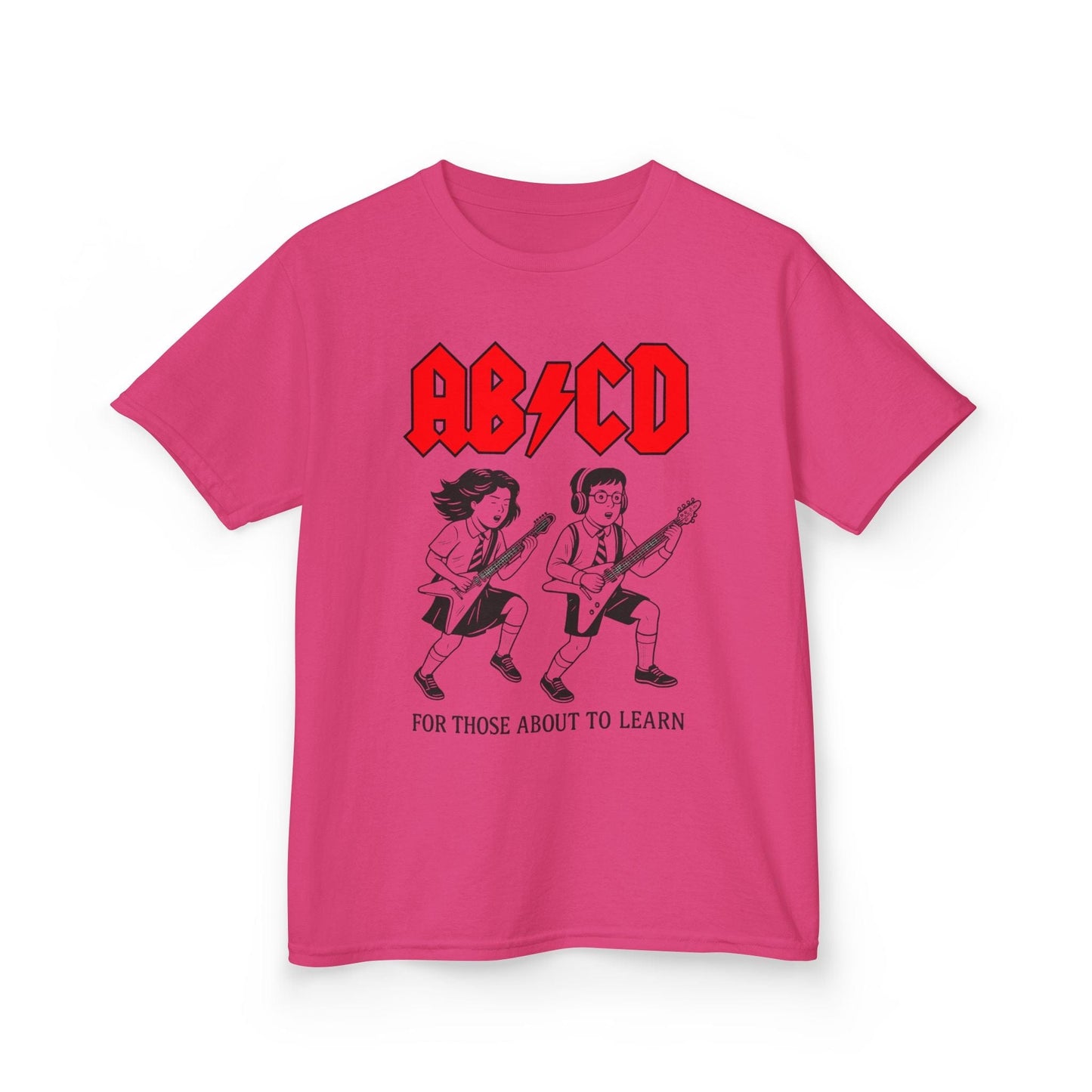 AB/CD Rocking Kids Tee - Perfect for Young Musicians - That Should Be on a T-Shirt