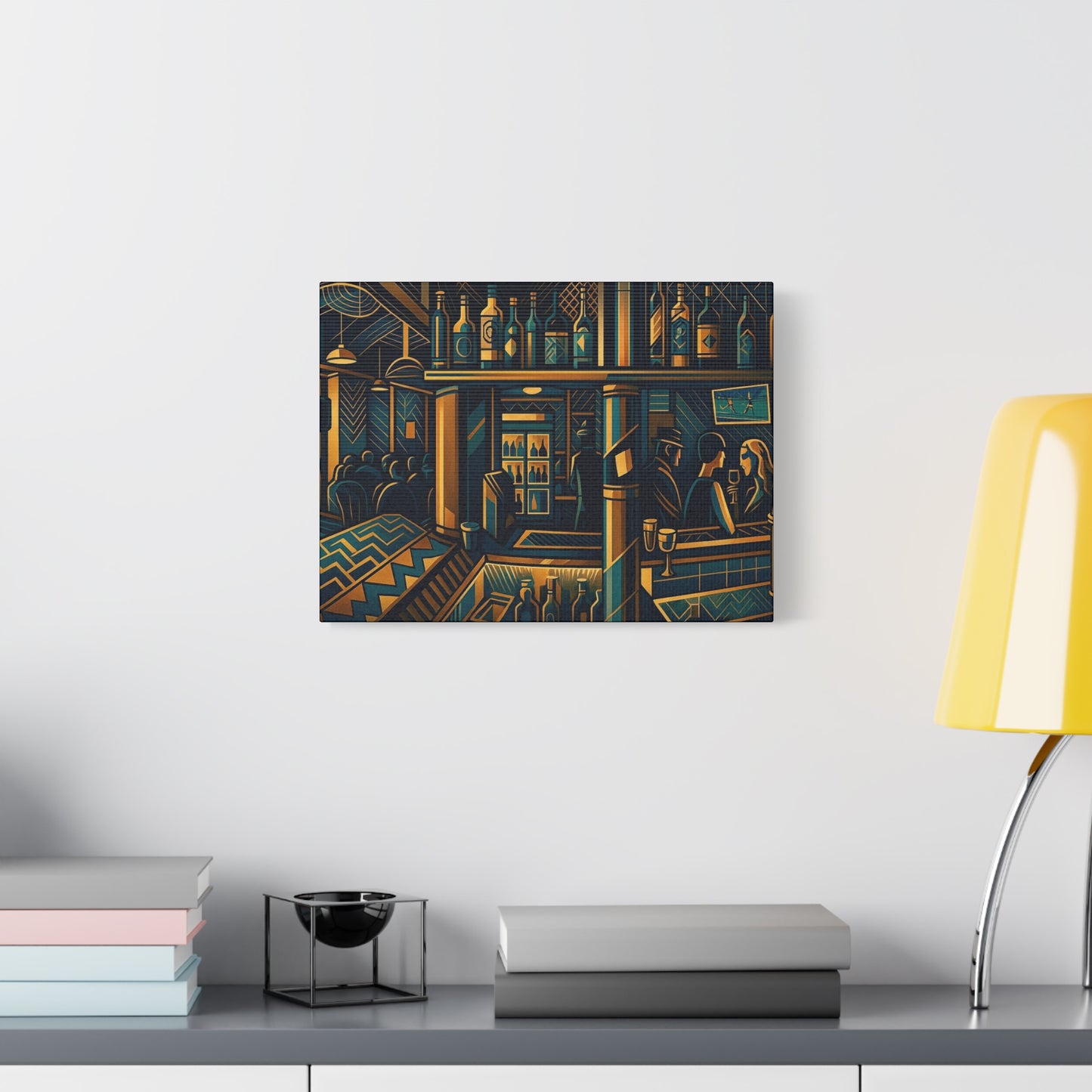 Art Deco - Modern Wall Art, Unique Gift, Jazz Night Decor, Vintage Vibe