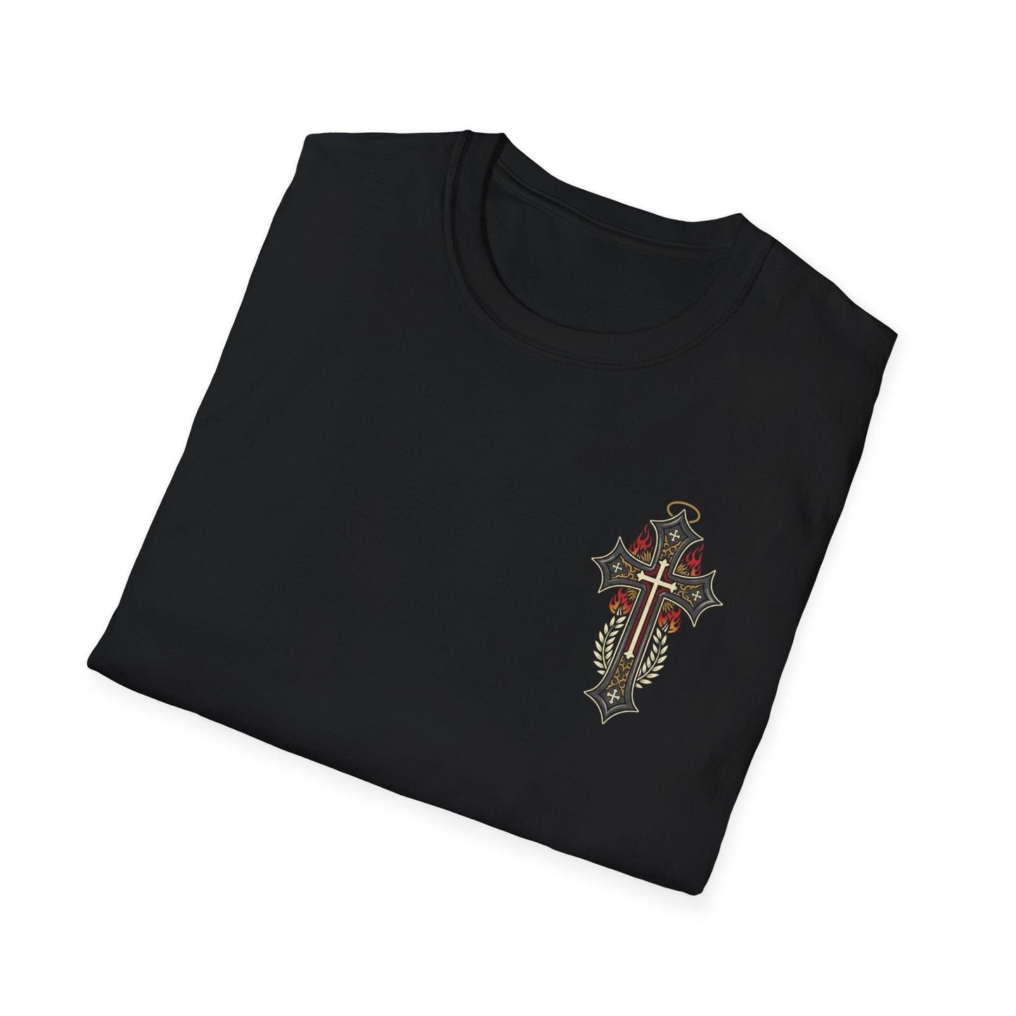 Unbroken St. Sebastian Graphic Tee | Men's Edgy Streetwear T-Shirt - That Should Be on a T-Shirt