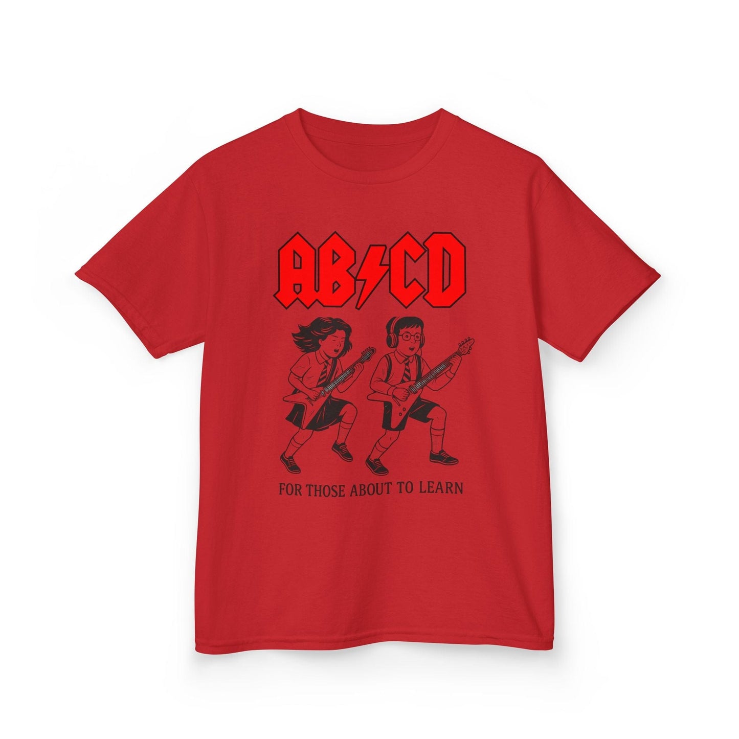 AB/CD Rocking Kids Tee - Perfect for Young Musicians - That Should Be on a T-Shirt