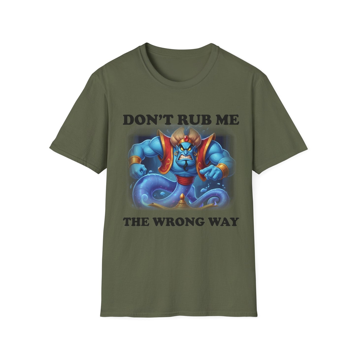 Funny Unisex T-Shirt, Humorous Tee, Genie, Gift for Friends, Casual Wear,