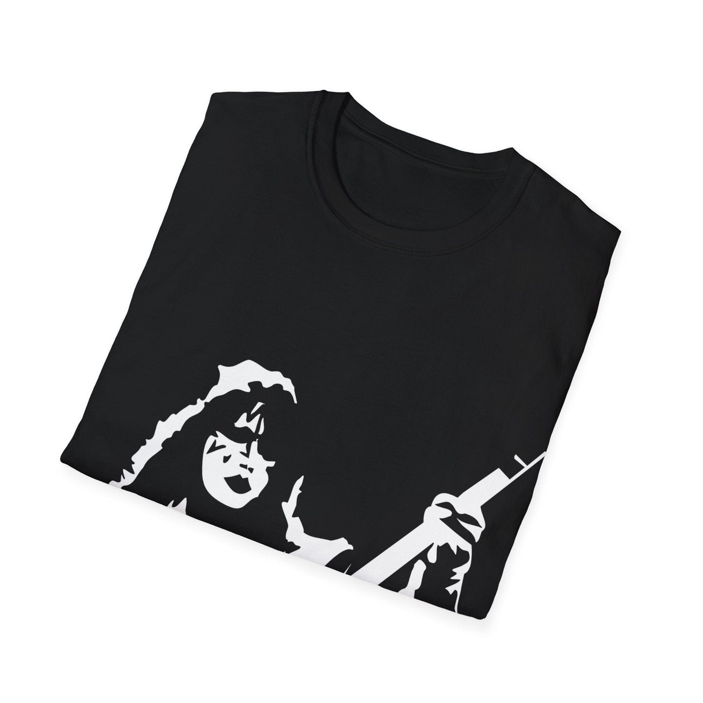 The Rock Legend Memorial T‑Shirt – “RIP Ace 1951-2025” Guitar Silhouette Tribute Tee