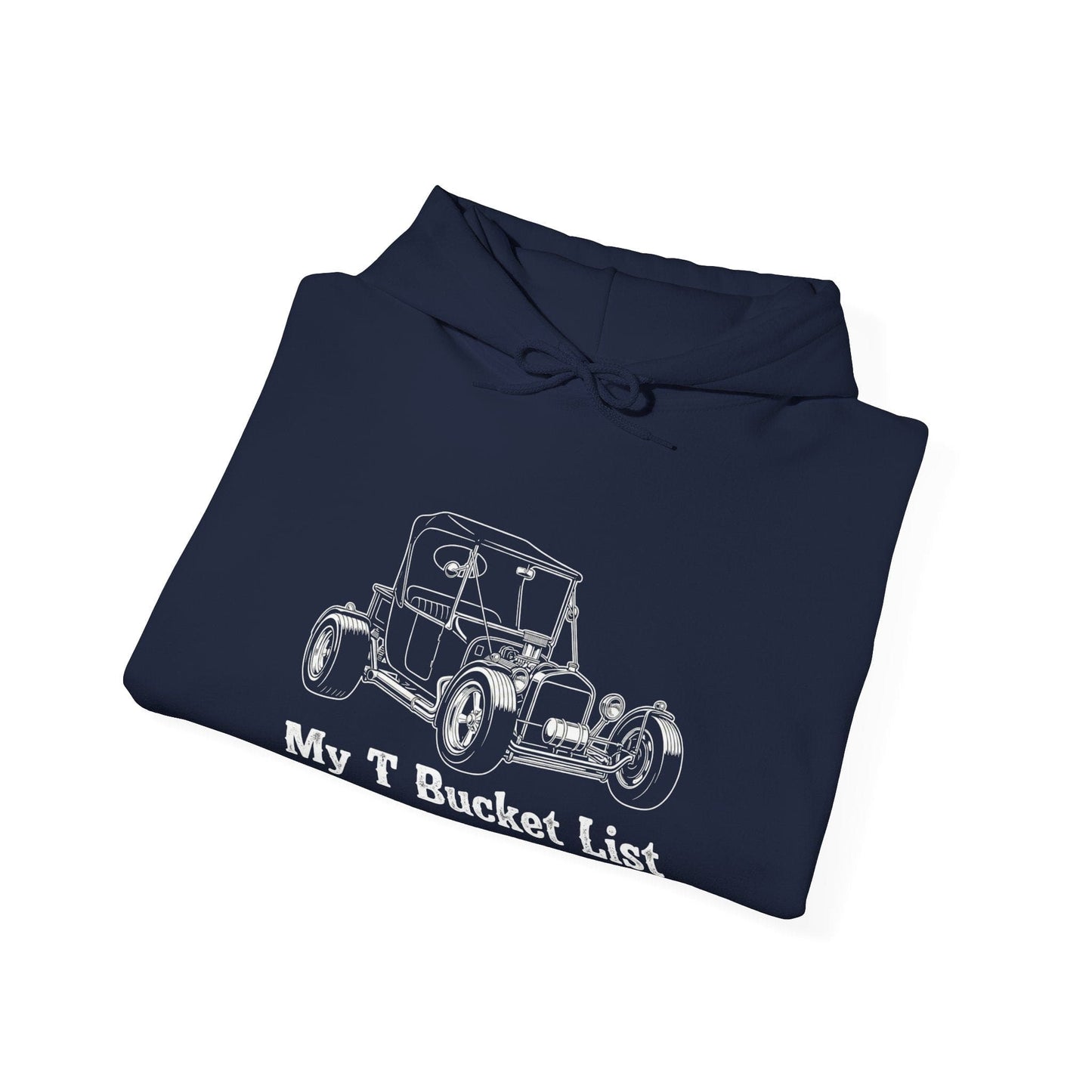 "My T-Bucket List" Hot Rod Hoodie – with Custom Sleeve Detail
