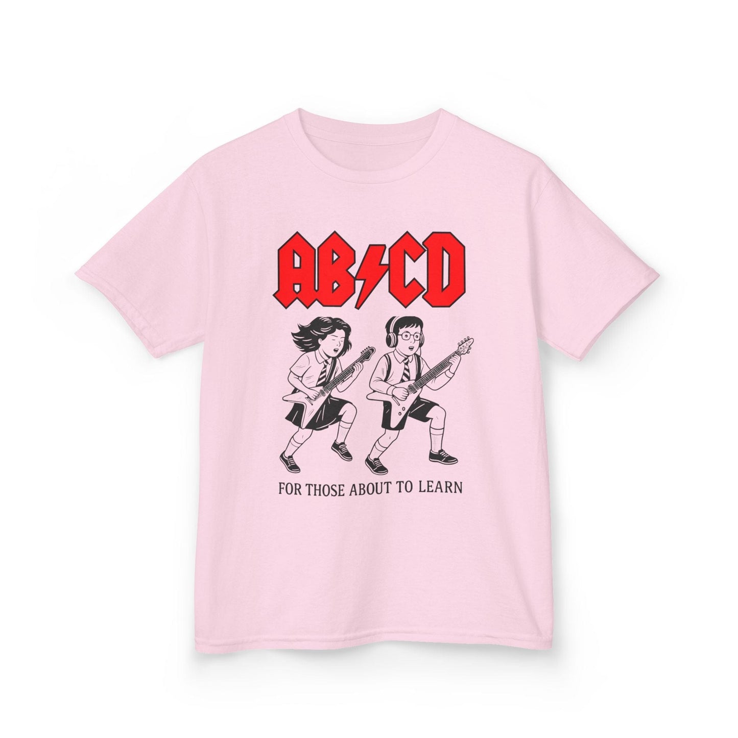AB/CD Rocking Kids Tee - Perfect for Young Musicians - That Should Be on a T-Shirt