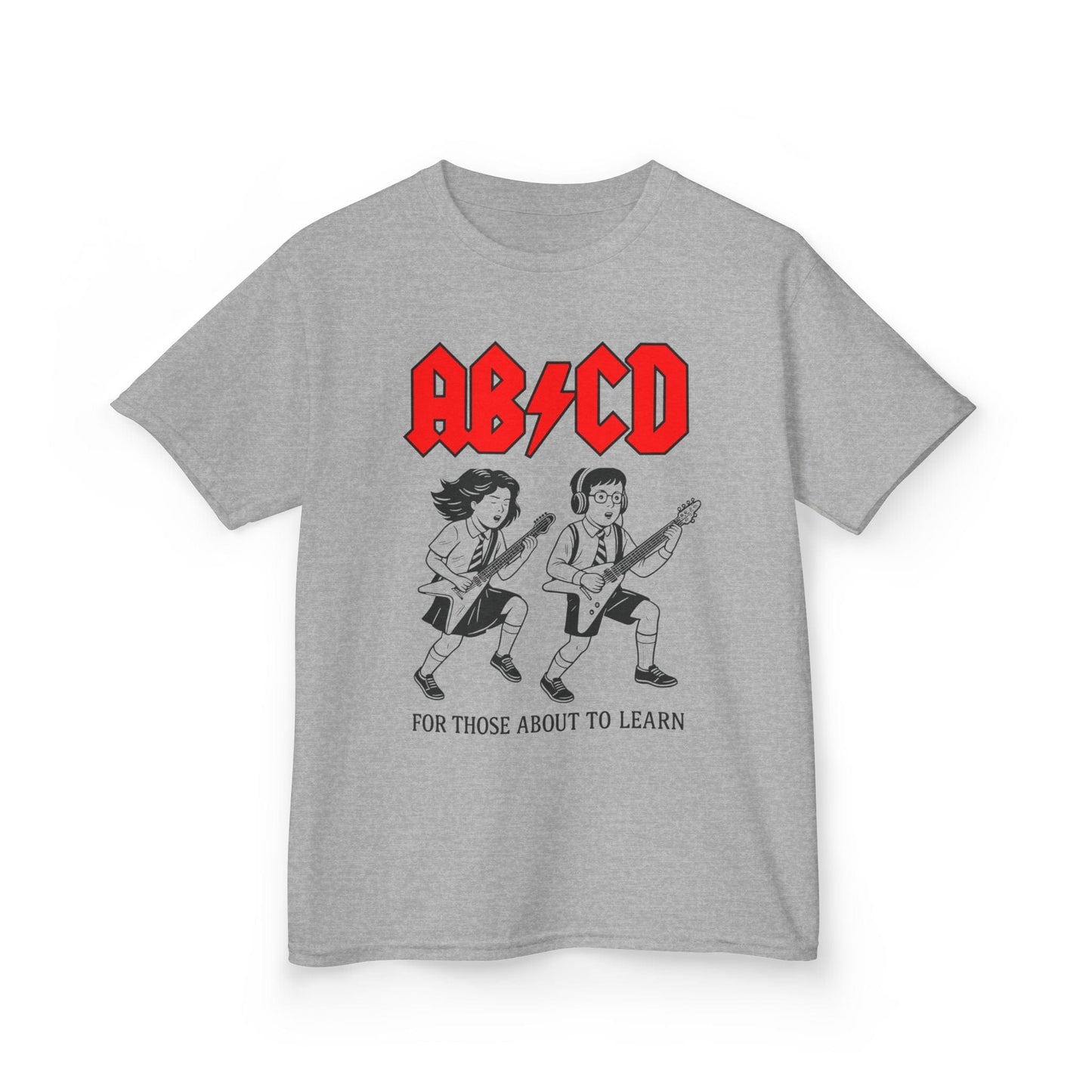 AB/CD Rocking Kids Tee - Perfect for Young Musicians - That Should Be on a T-Shirt