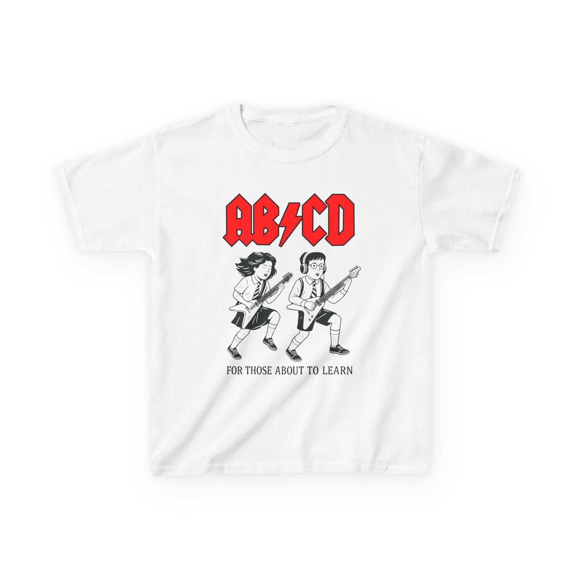 AB/CD Rocking Kids Tee - Perfect for Young Musicians - That Should Be on a T-Shirt