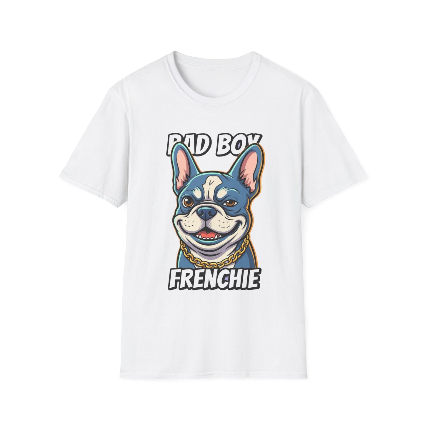 Bad Boy Frenchie Tshirt | French Bulldog Dad Tee | Oversized Graphic Streetwear