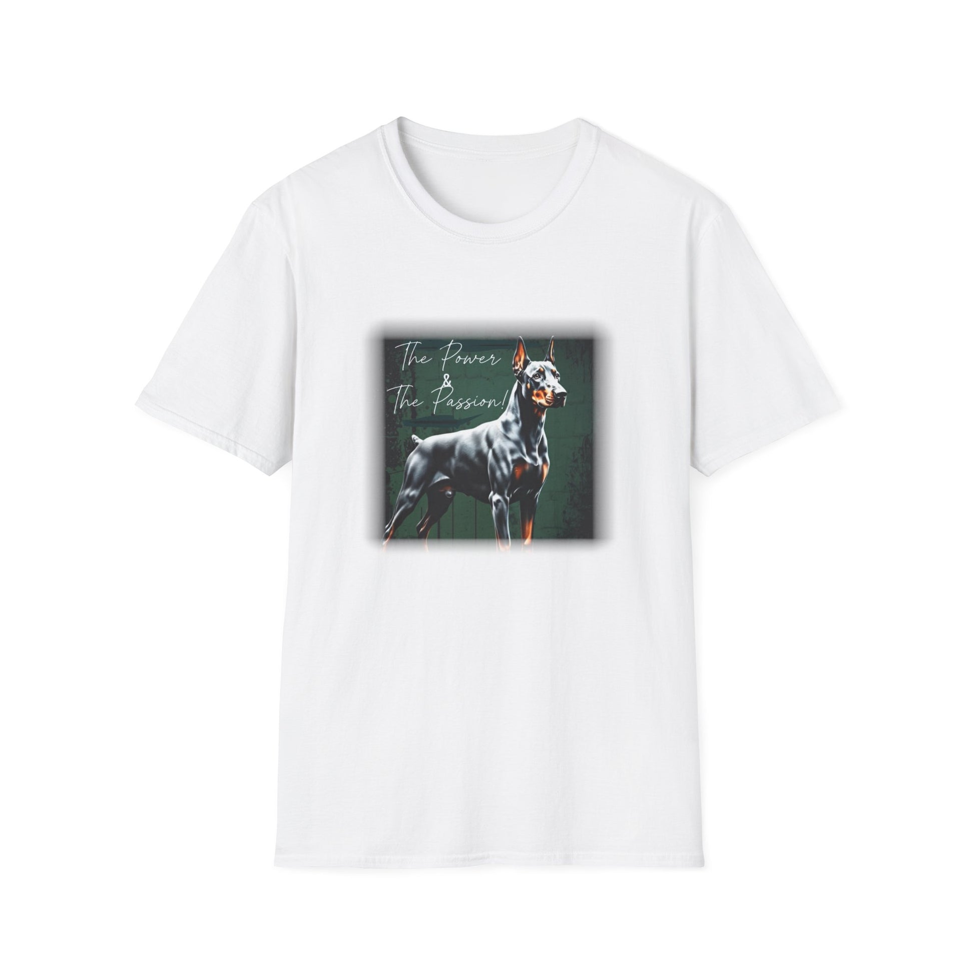 Doberman Power and the Passion | Unisex T-Shirt - That Should Be on a T-Shirt