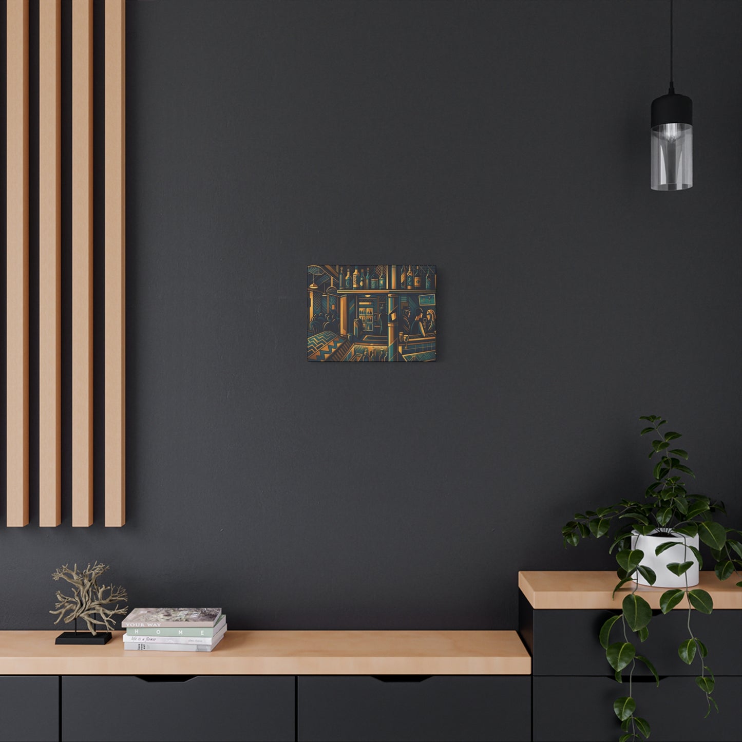 Art Deco - Modern Wall Art, Unique Gift, Jazz Night Decor, Vintage Vibe