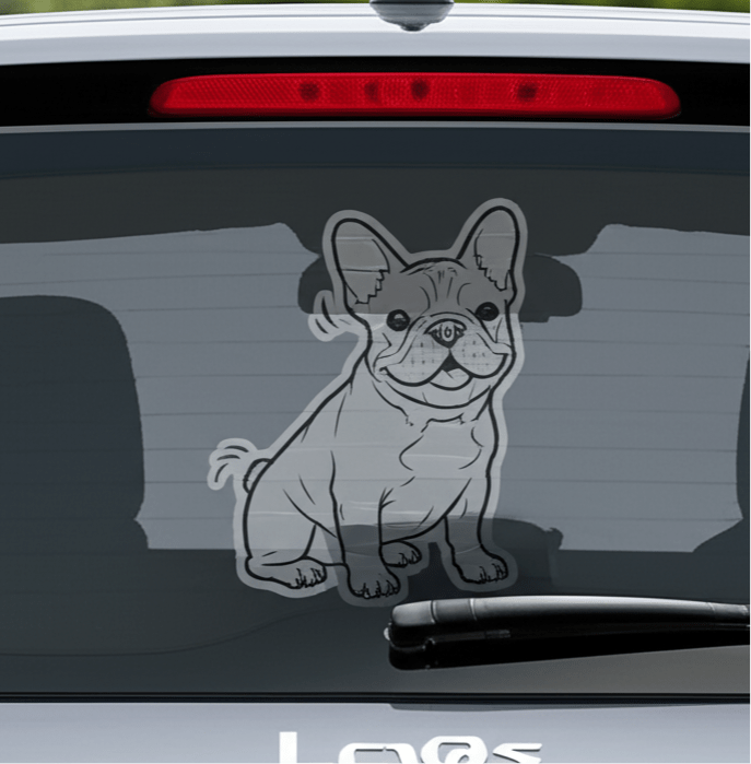 French Bulldog Decal - That Should Be on a T-Shirt