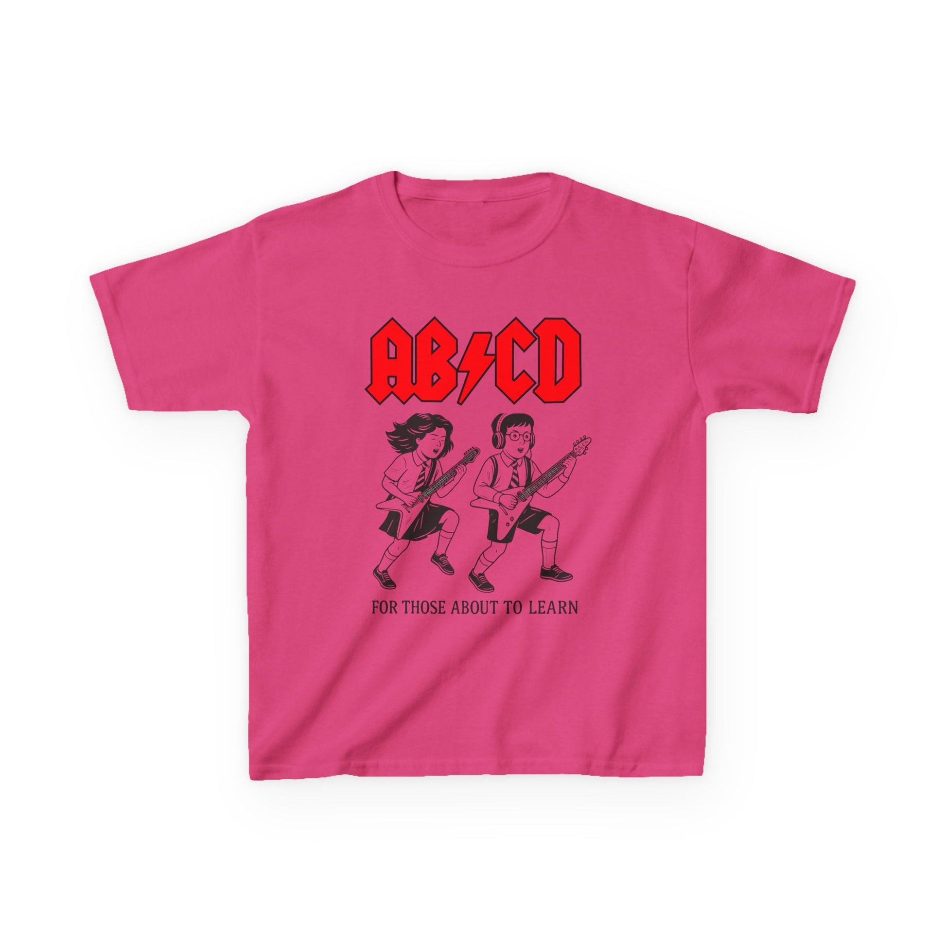 AB/CD Rocking Kids Tee - Perfect for Young Musicians - That Should Be on a T-Shirt