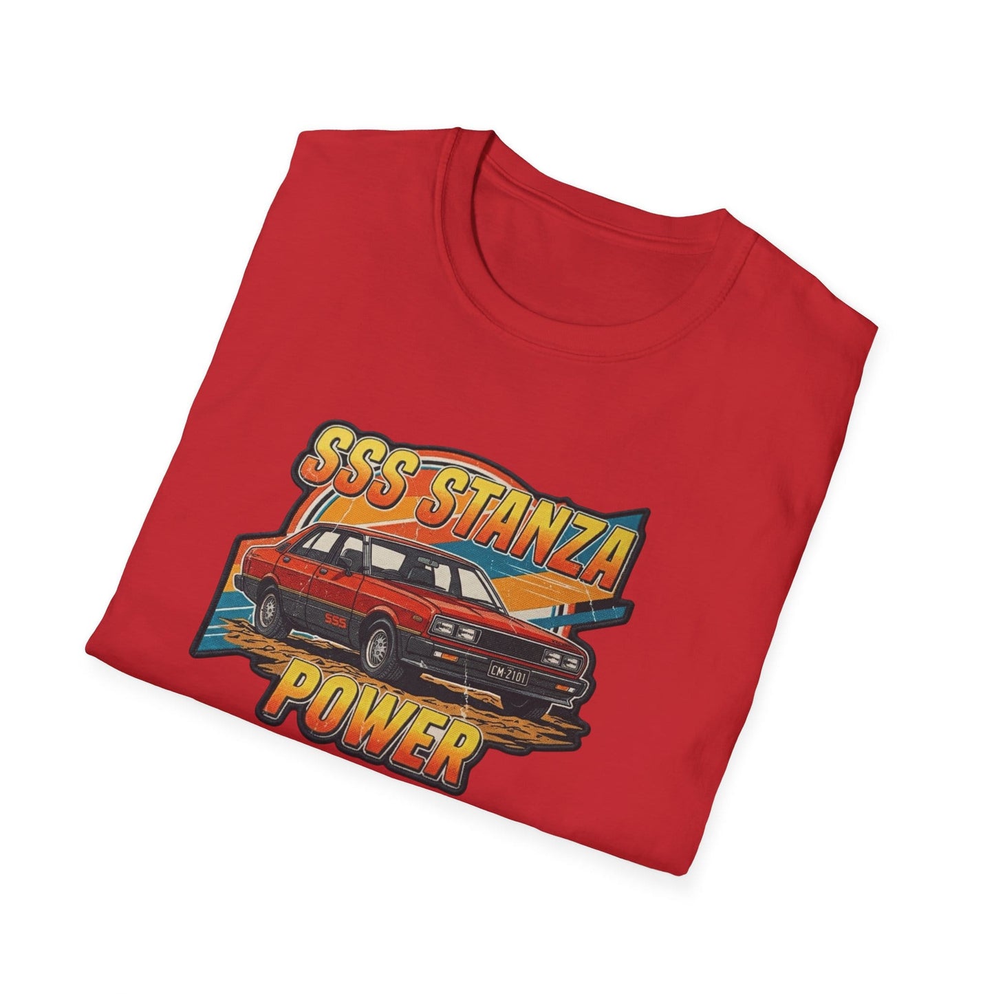 SSS Stanza Retro Car T-Shirt – Vintage Datsun Style Unisex Tee - That Should Be on a T-Shirt