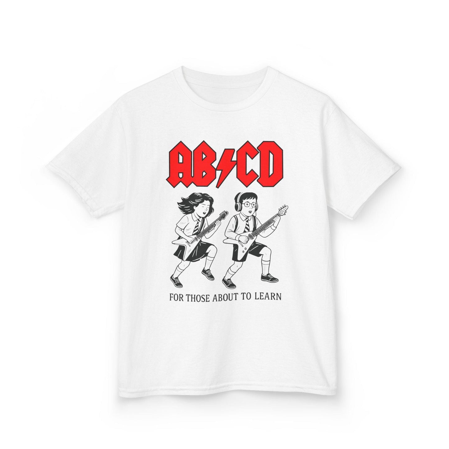 AB/CD Rocking Kids Tee - Perfect for Young Musicians - That Should Be on a T-Shirt