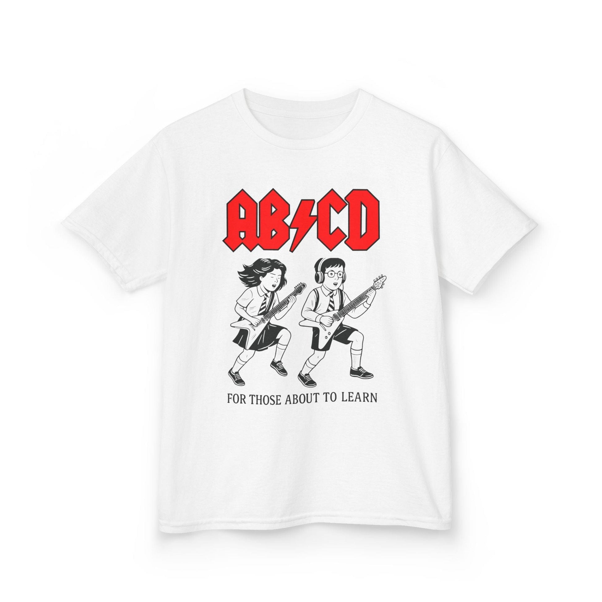 AB/CD Rocking Kids Tee - Perfect for Young Musicians - That Should Be on a T-Shirt