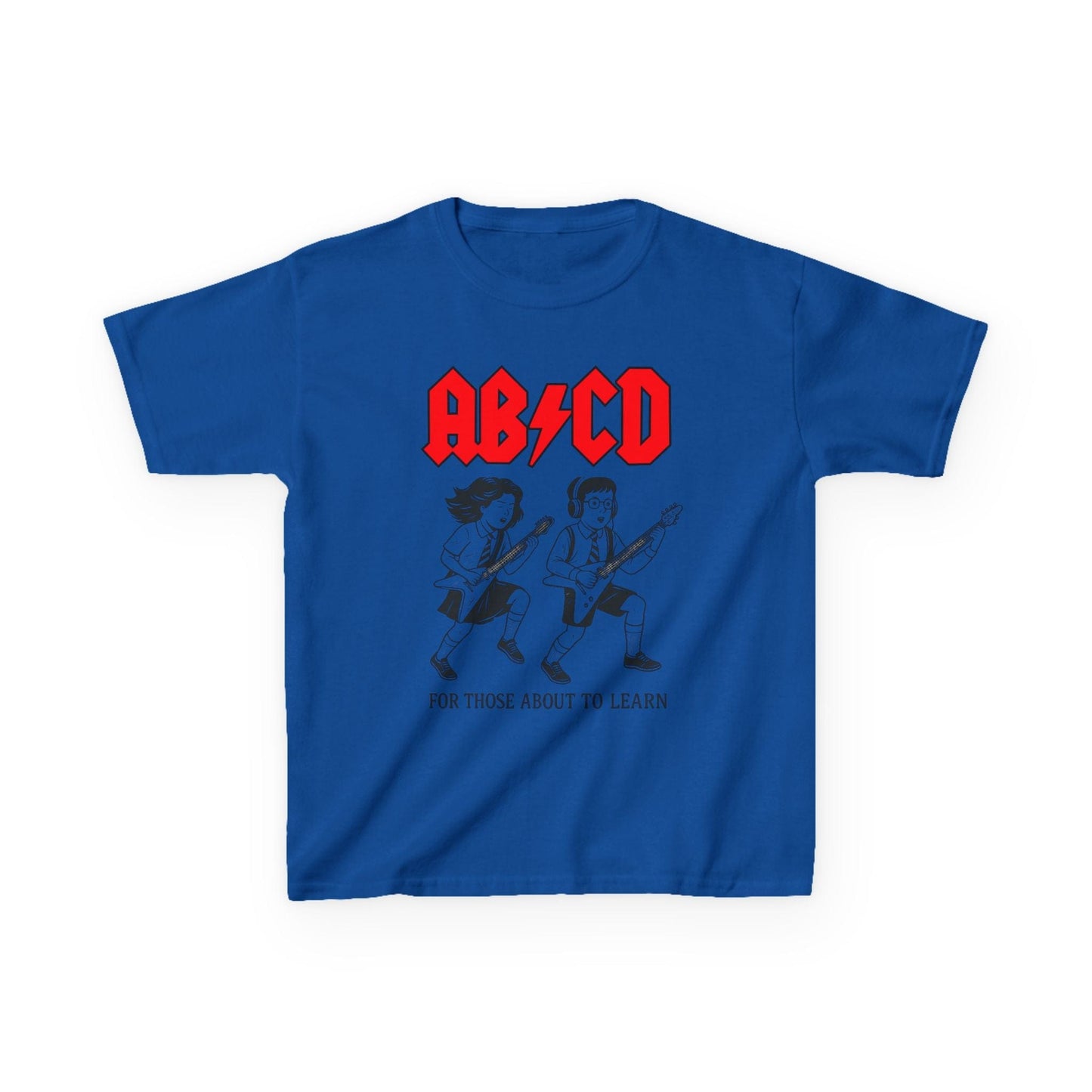 AB/CD Rocking Kids Tee - Perfect for Young Musicians - That Should Be on a T-Shirt