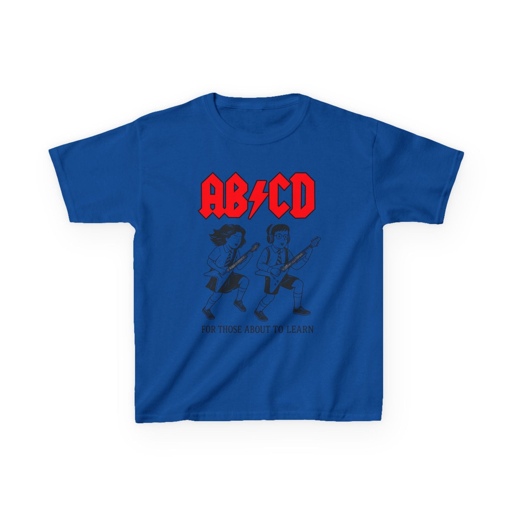 AB/CD Rocking Kids Tee - Perfect for Young Musicians - That Should Be on a T-Shirt
