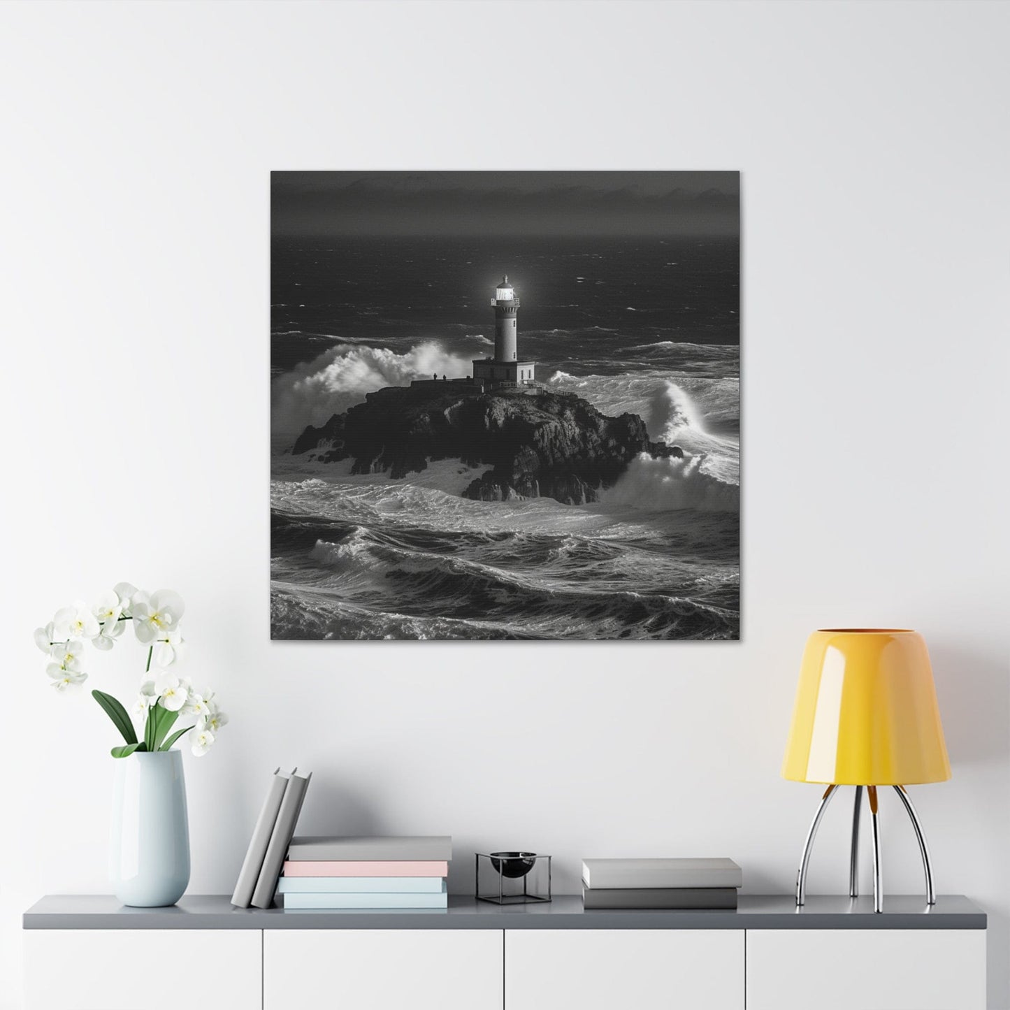 Lighthouse Serenity - Coastal Nautical Art - That Should Be on a T-Shirt