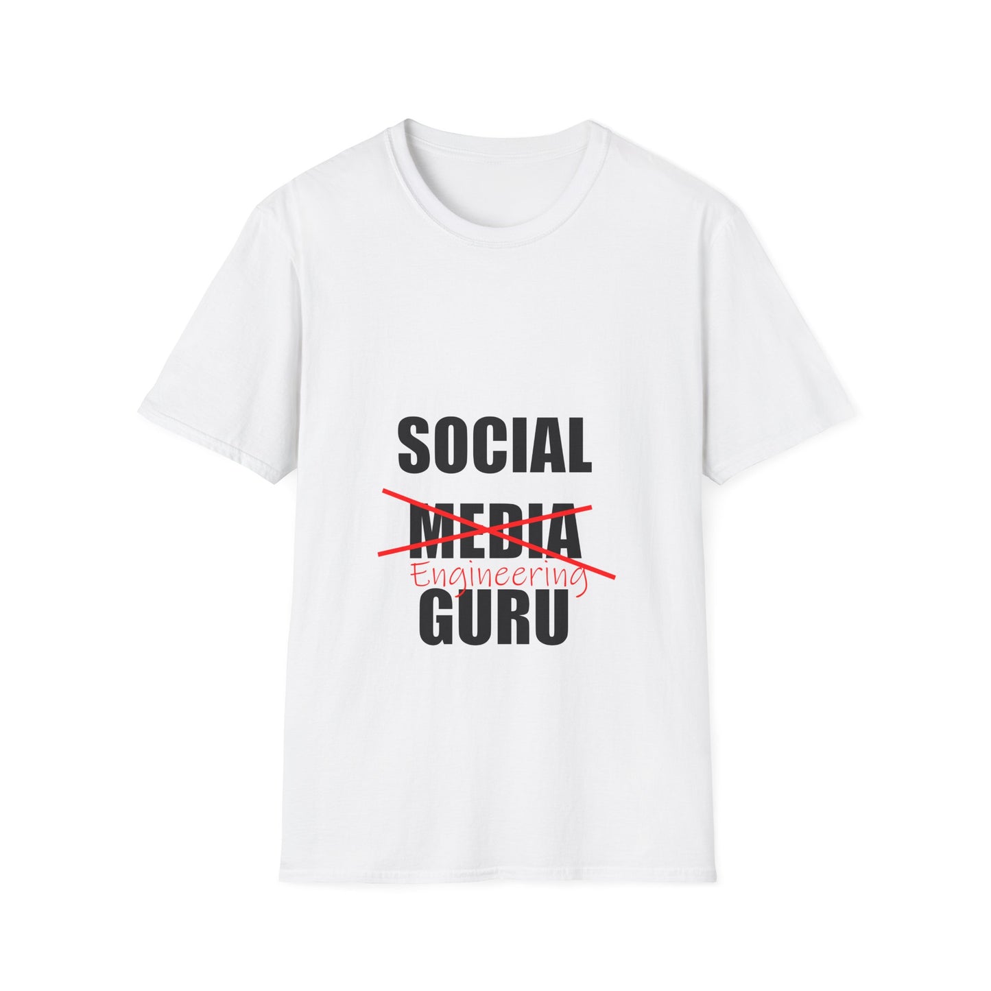 Social Media Engineer Unisex T-Shirt, Funny Graphic Tee, Gift for Tech Lovers - That Should Be on a T-Shirt