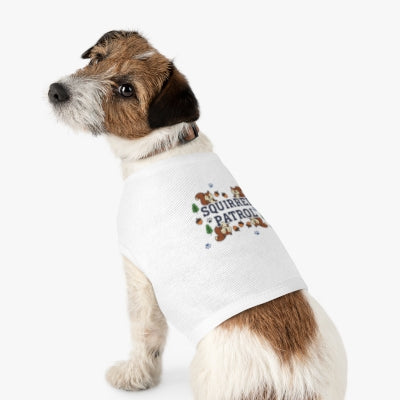 “Squirrel Patrol" Pet Tank Top | Funny Pet Gift Idea