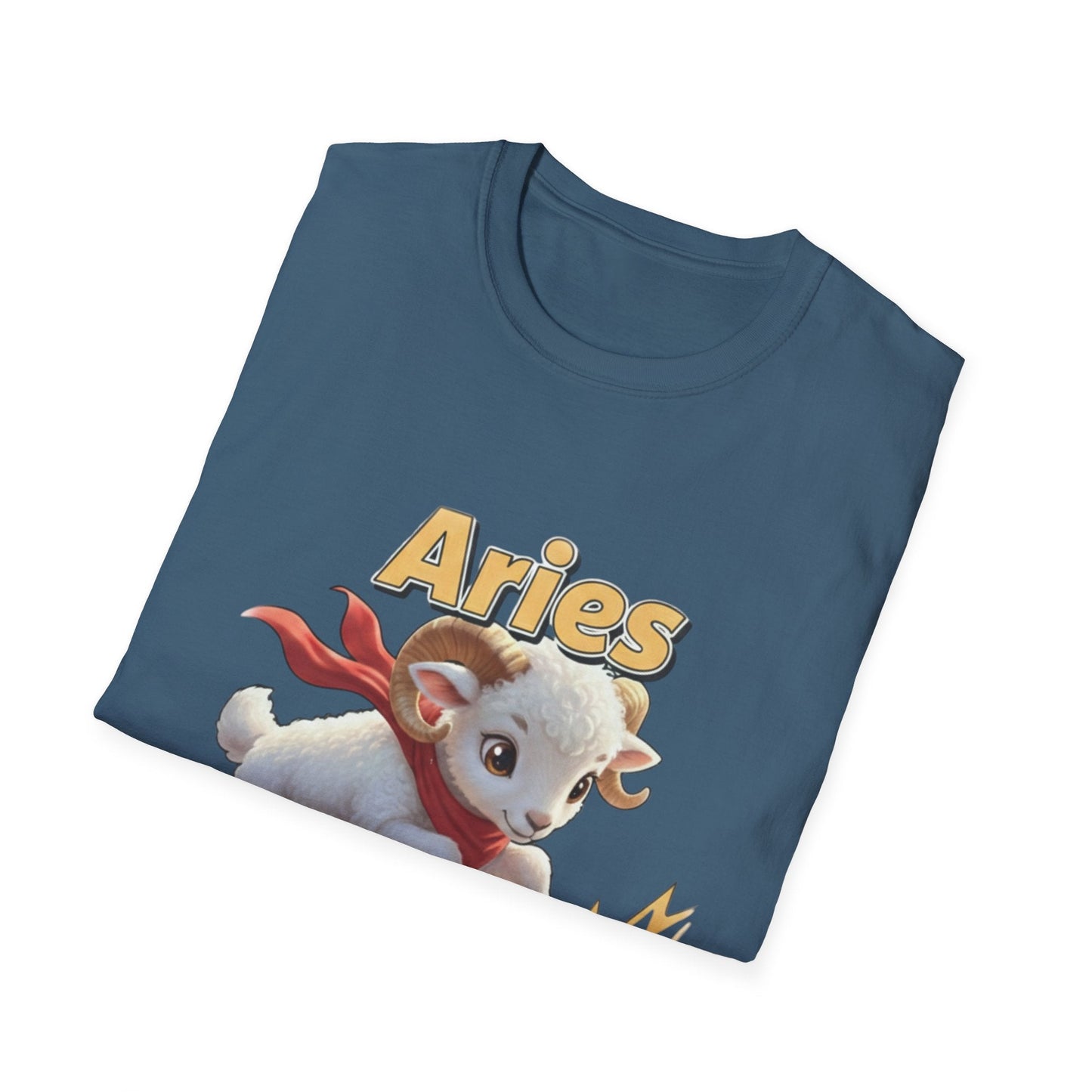 Aries Zodiac T-Shirt — Cute Superhero Ram ‘Pow!’ Graphic Tee - That Should Be on a T-Shirt
