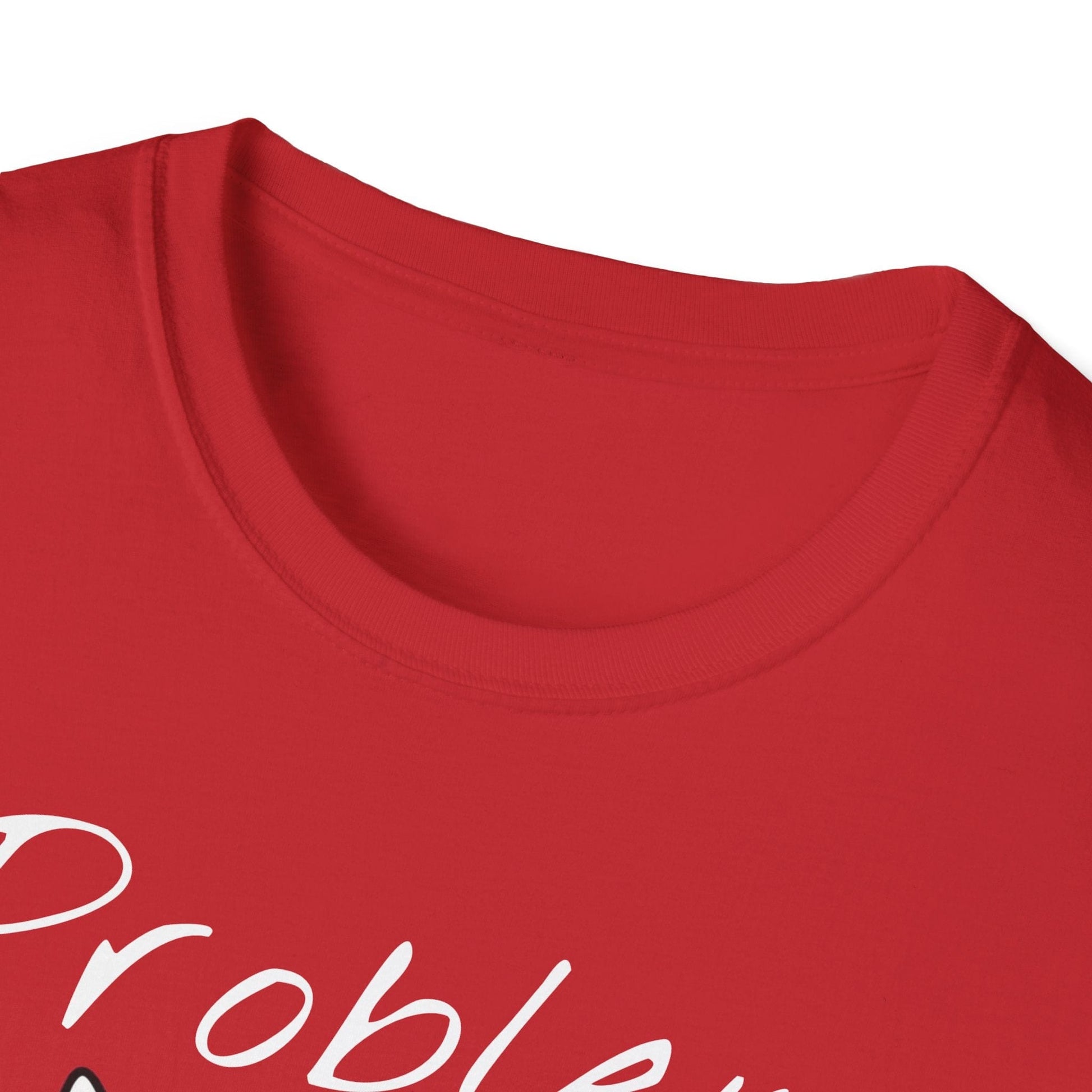 Problem Attitude Bull Terrier Tshirt | Edgy Dog Parent Tee | Graphic Comic Style Apparel | Cool Gift for Gen Z - That Should Be on a T-Shirt