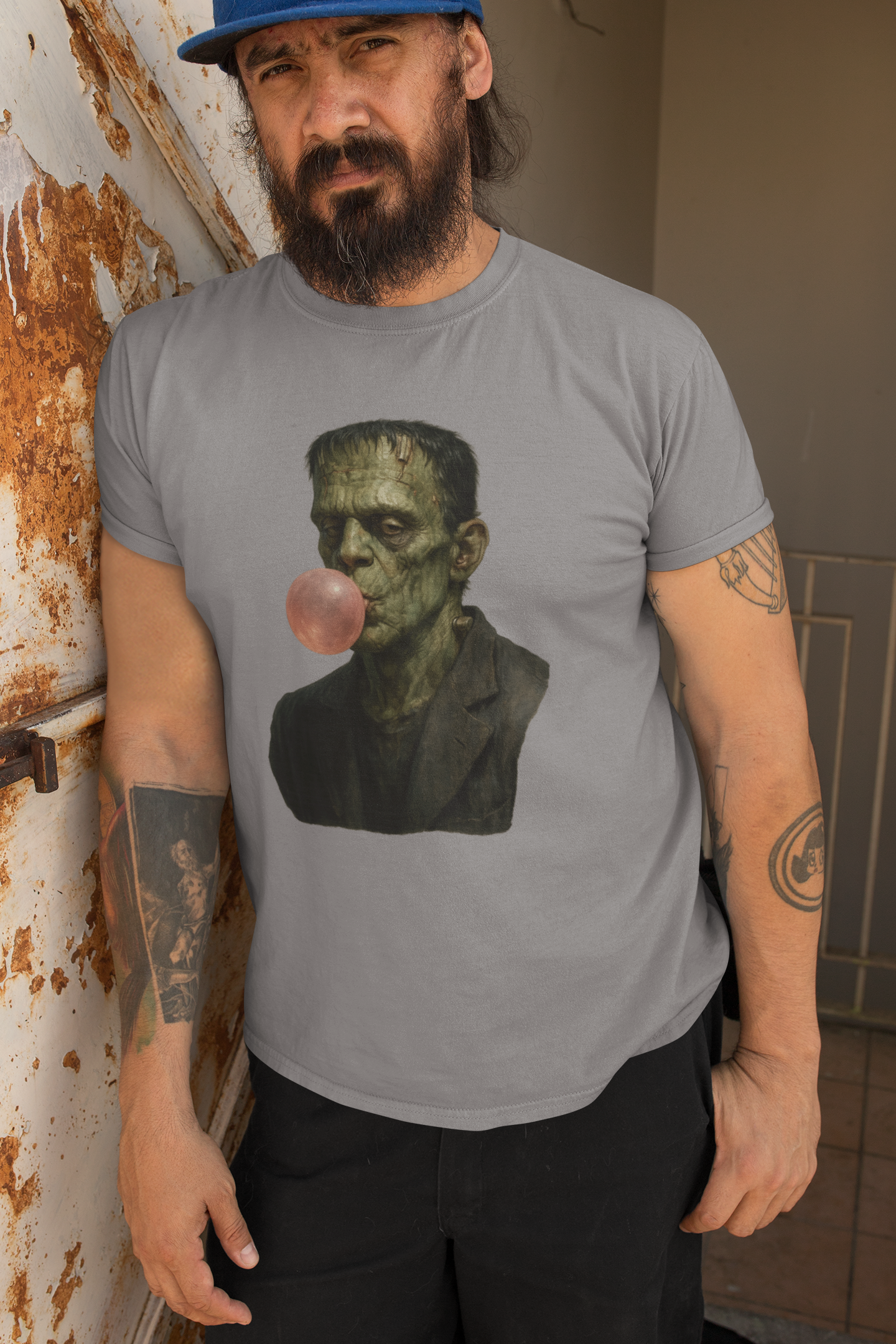 Frankenstein Bubble Gum Tee - That Should Be on a T-Shirt