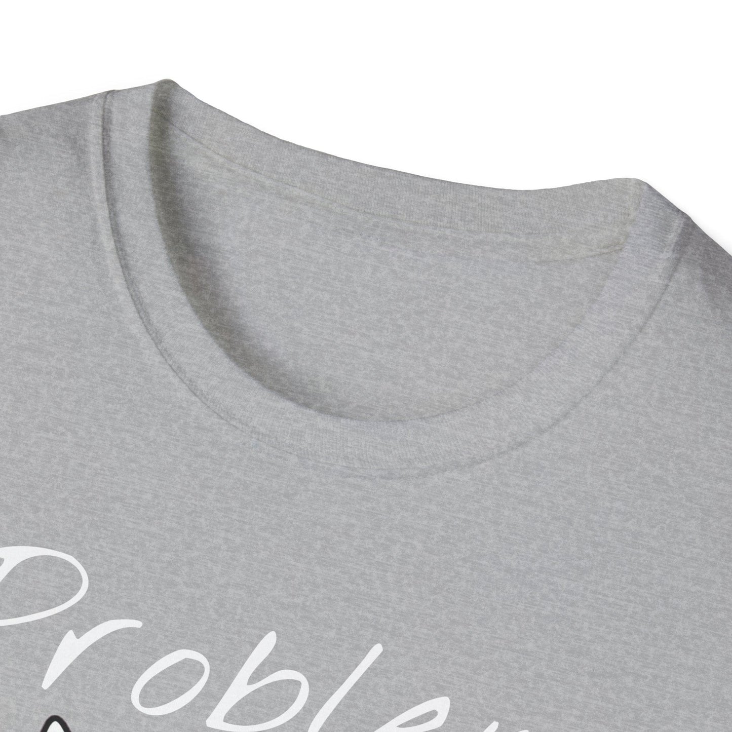 Problem Attitude Bull Terrier Tshirt | Edgy Dog Parent Tee | Graphic Comic Style Apparel | Cool Gift for Gen Z - That Should Be on a T-Shirt