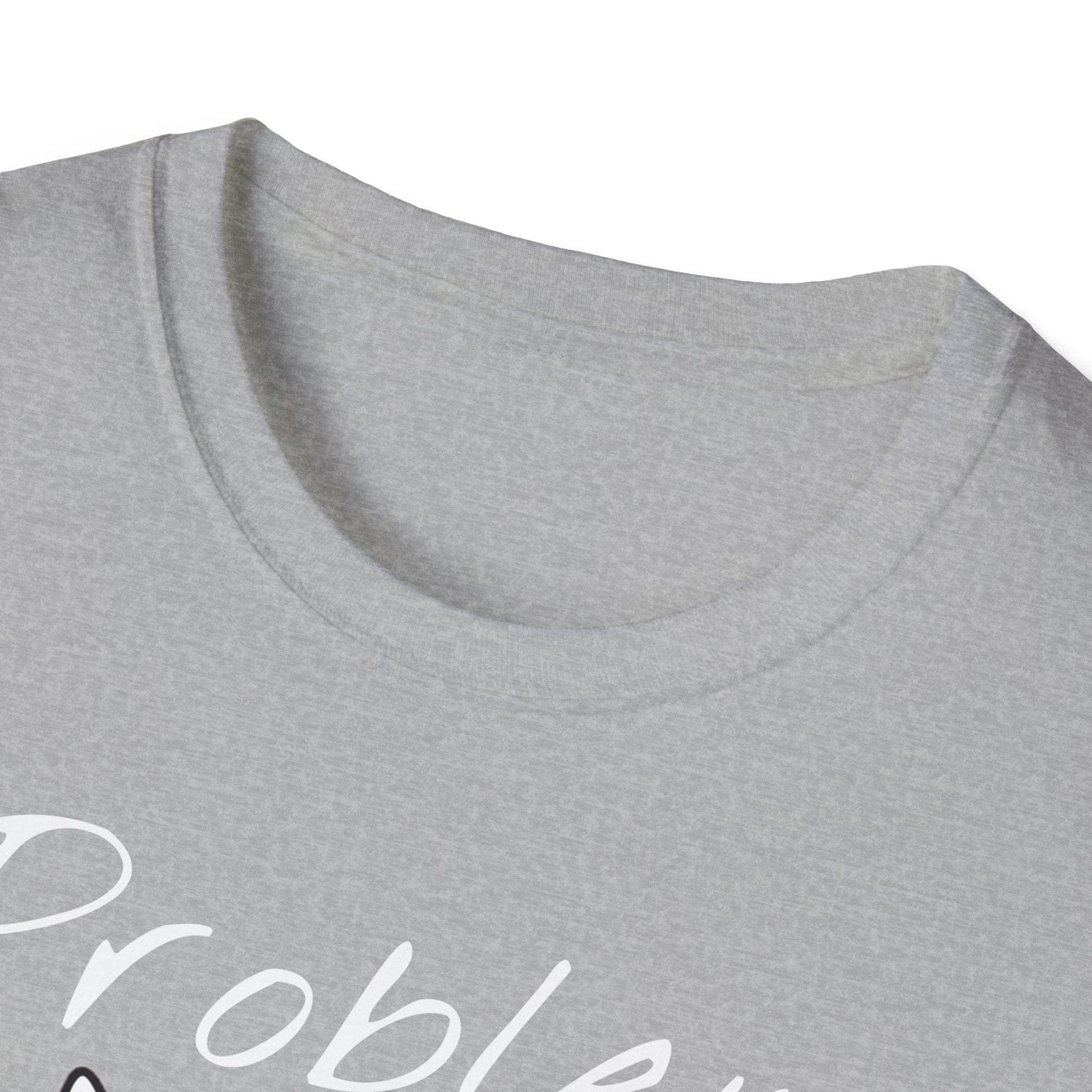 Problem Attitude Bull Terrier Tshirt | Edgy Dog Parent Tee | Graphic Comic Style Apparel | Cool Gift for Gen Z - That Should Be on a T-Shirt