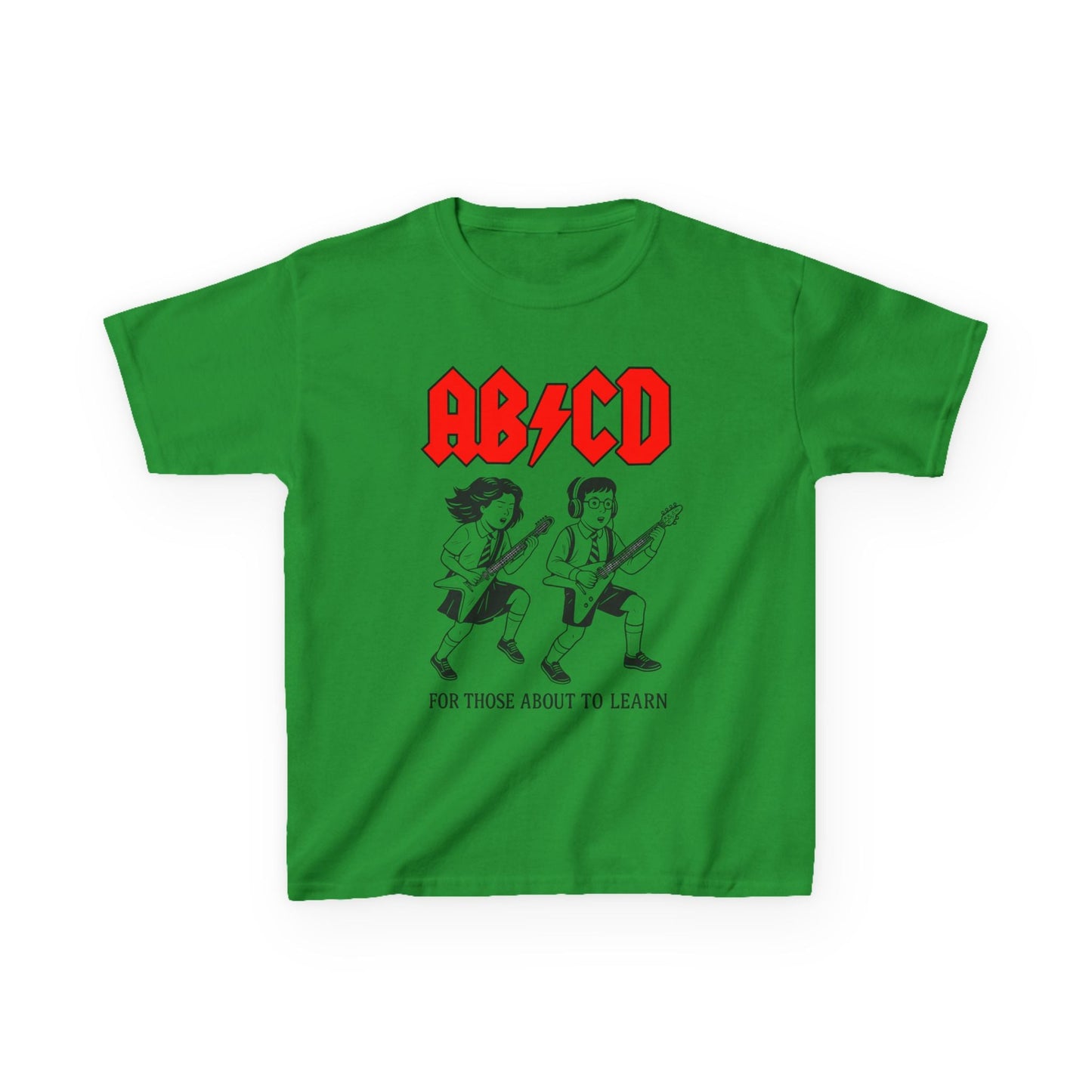 AB/CD Rocking Kids Tee - Perfect for Young Musicians - That Should Be on a T-Shirt