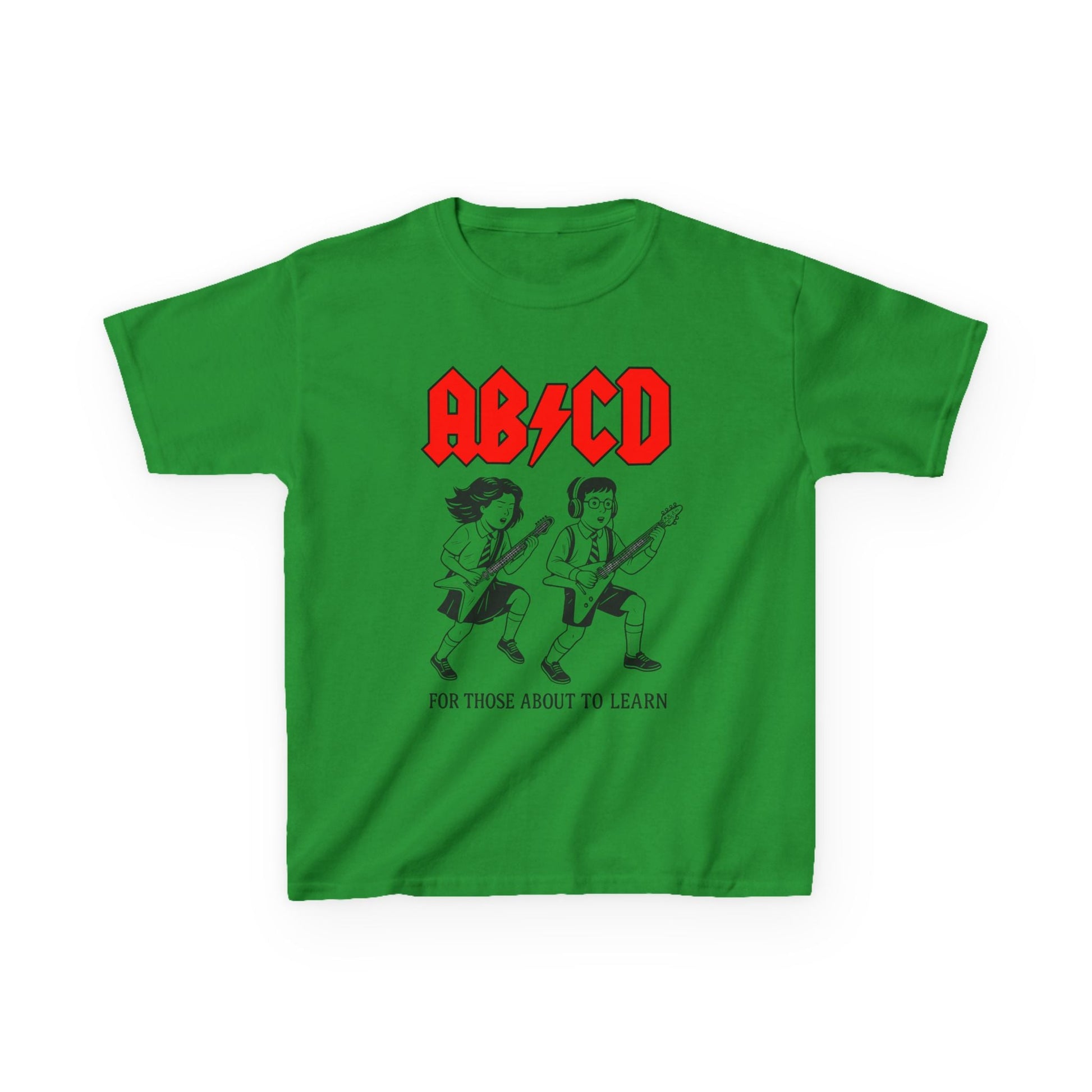 AB/CD Rocking Kids Tee - Perfect for Young Musicians - That Should Be on a T-Shirt