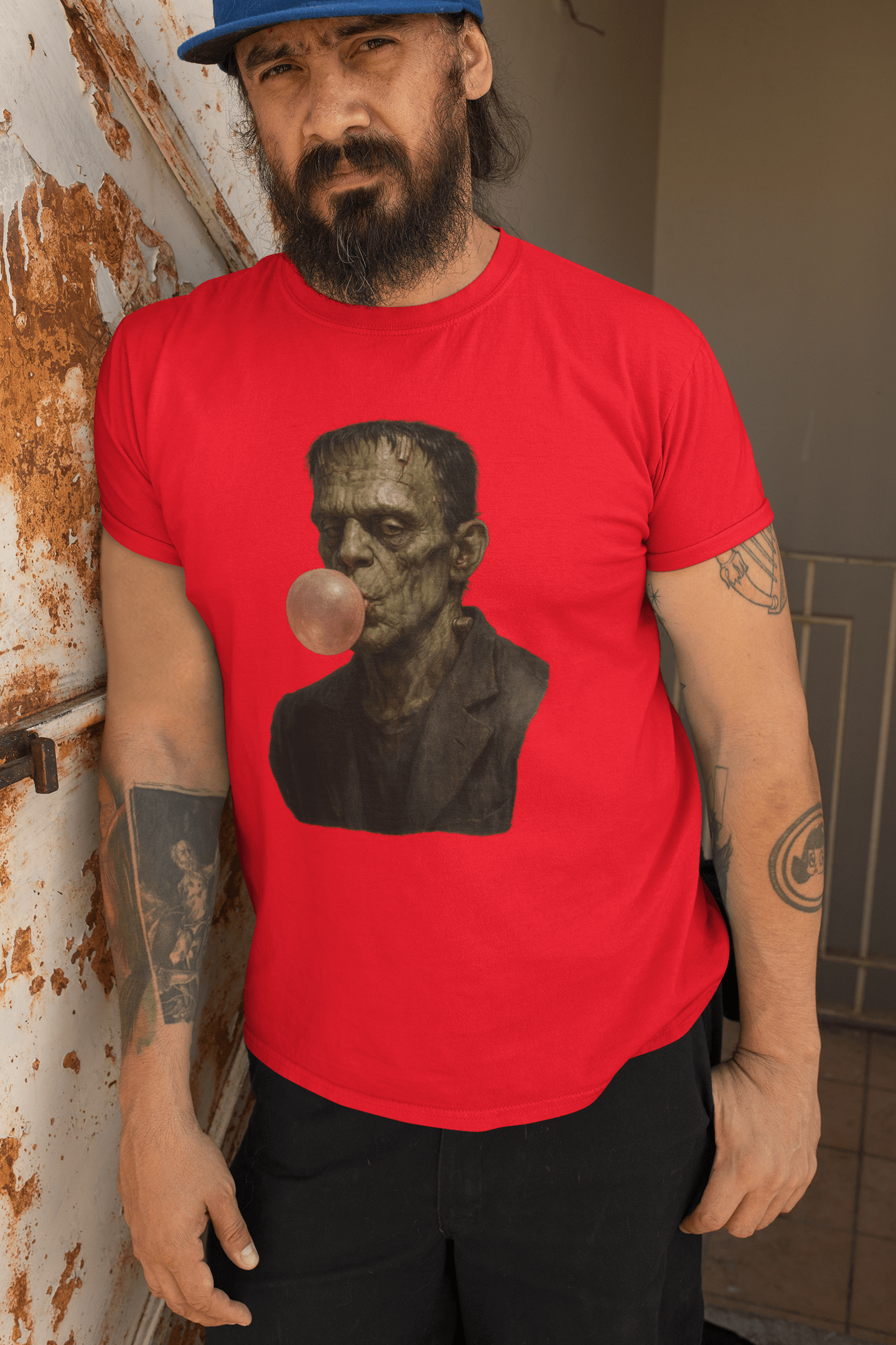 Frankenstein Bubble Gum Tee - That Should Be on a T-Shirt
