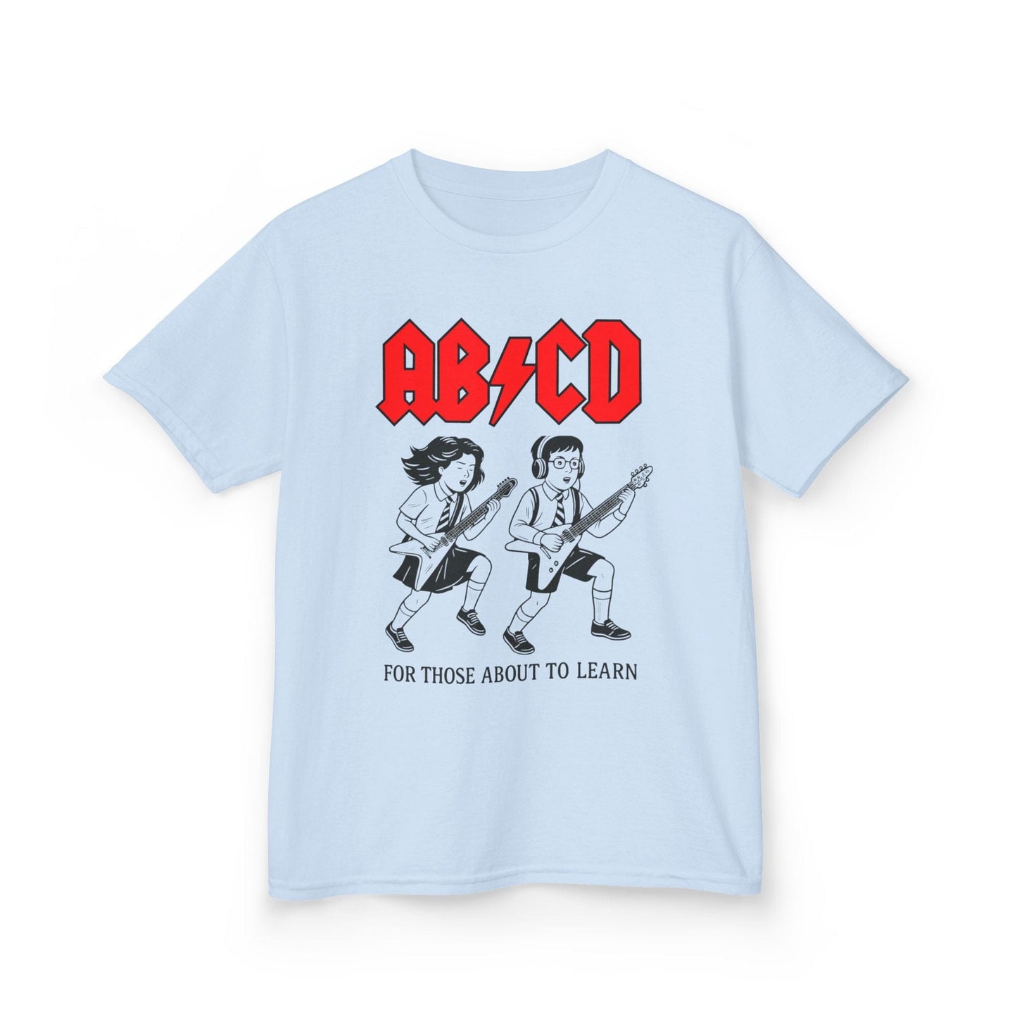 AB/CD Rocking Kids Tee - Perfect for Young Musicians - That Should Be on a T-Shirt