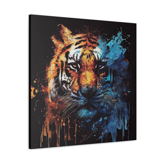 The Tiger on Canvas