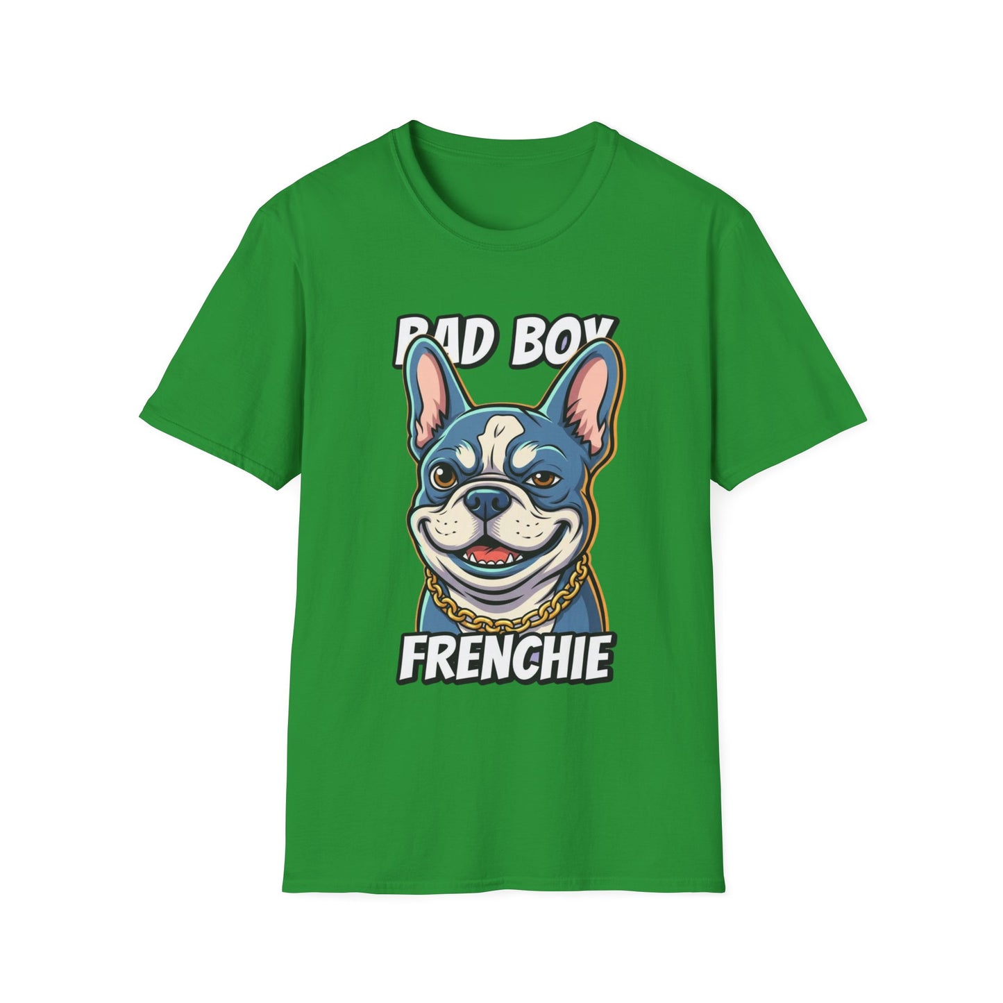 Bad Boy Frenchie Tshirt | French Bulldog Dad Tee | Oversized Graphic Streetwear