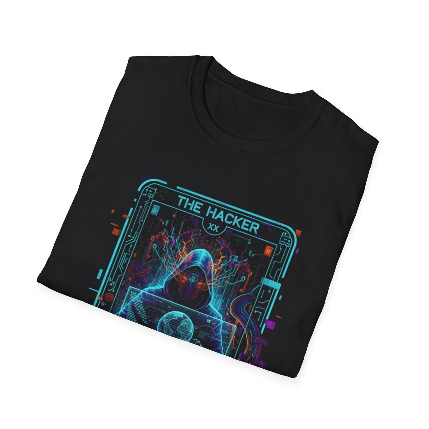 The Hacker Tarot: Digital Age Graphic Tee - That Should Be on a T-Shirt