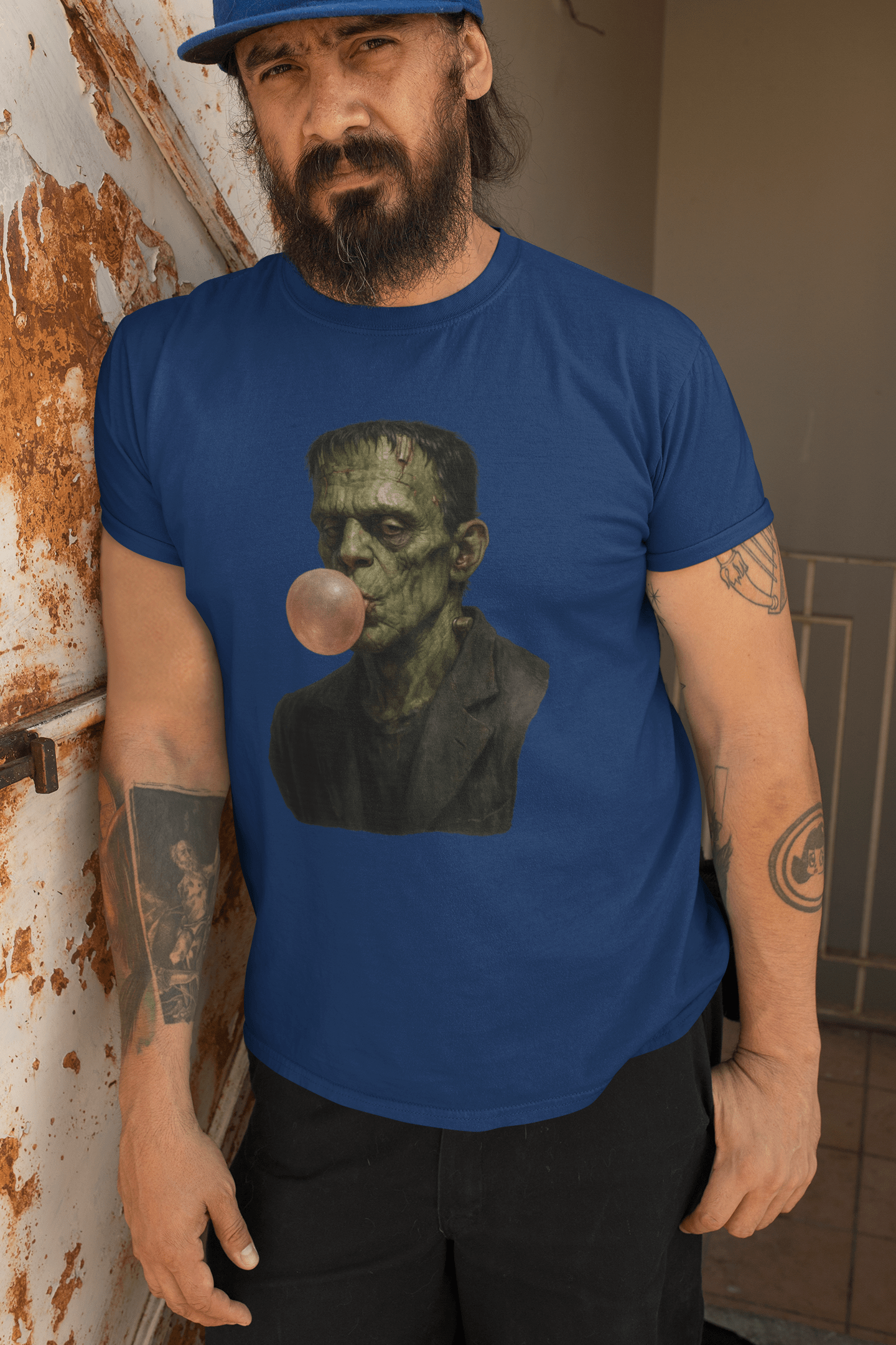 Frankenstein Bubble Gum Tee - That Should Be on a T-Shirt