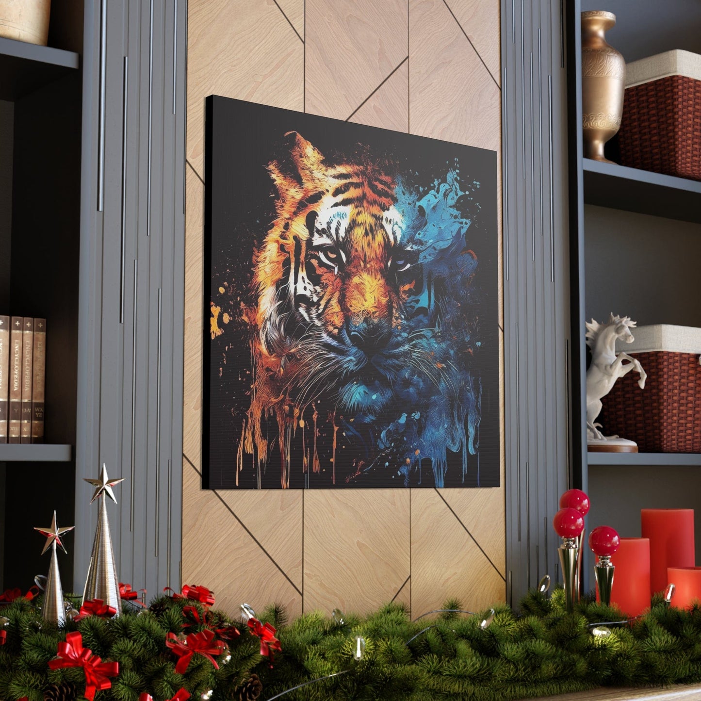 The Tiger on Canvas - That Should Be on a T-Shirt