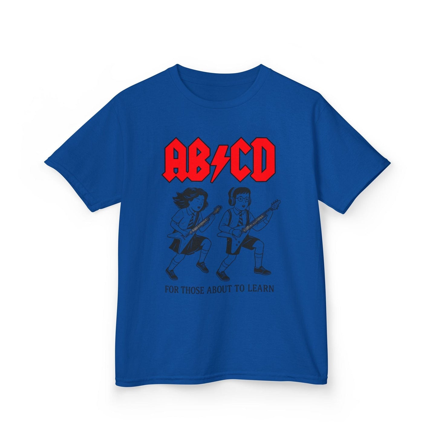 AB/CD Rocking Kids Tee - Perfect for Young Musicians - That Should Be on a T-Shirt