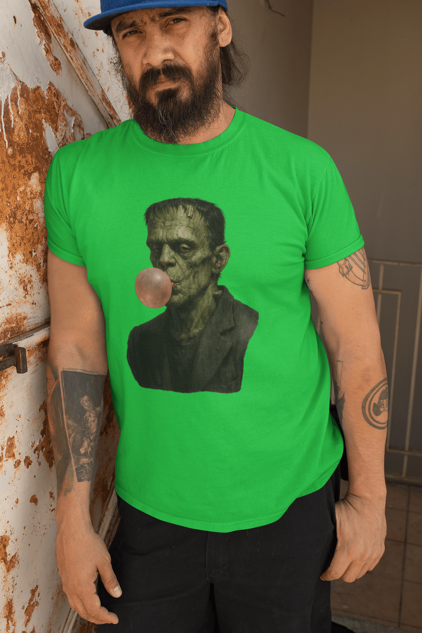 Frankenstein Bubble Gum Tee - That Should Be on a T-Shirt