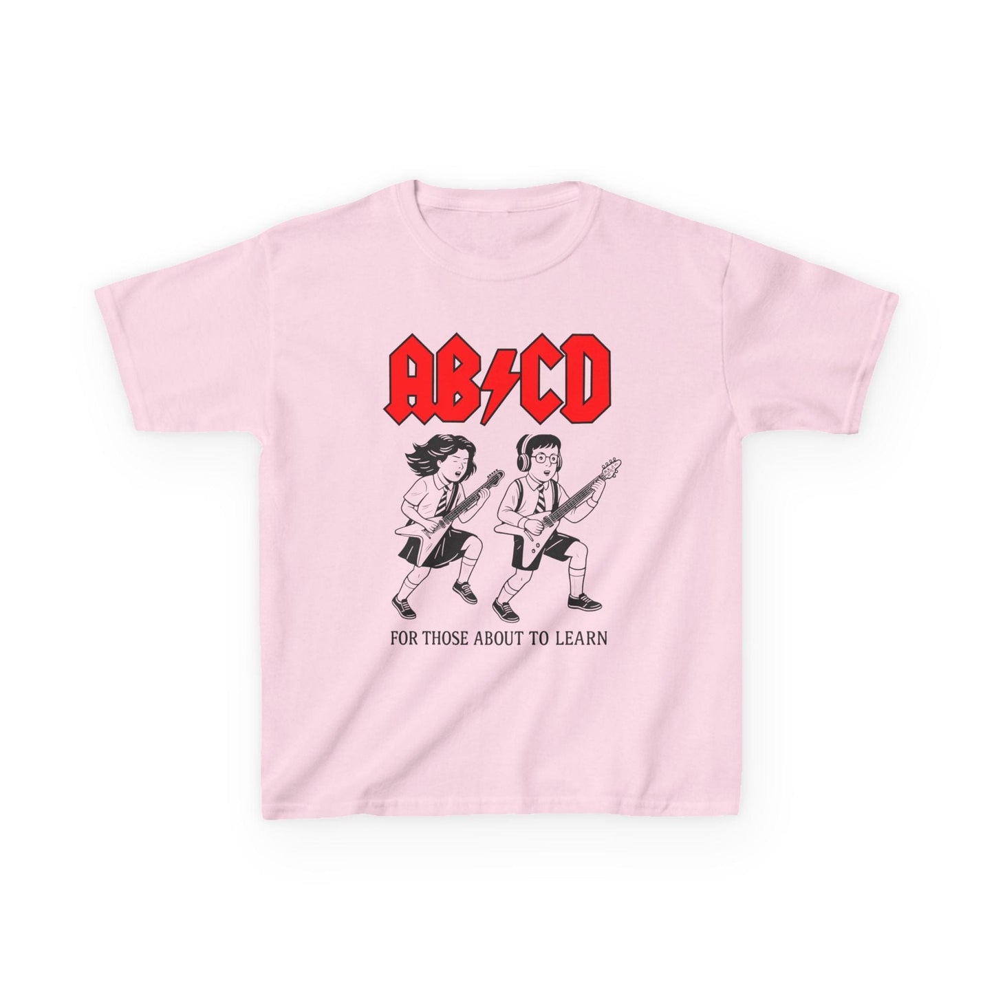 AB/CD Rocking Kids Tee - Perfect for Young Musicians - That Should Be on a T-Shirt