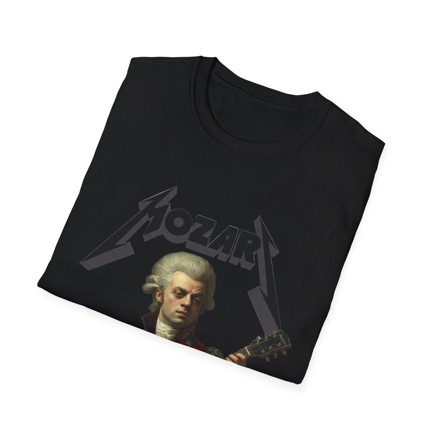 The "Metal Mozart" Tee | Classical Composer x Heavy Metal Mashup T-Shirt
