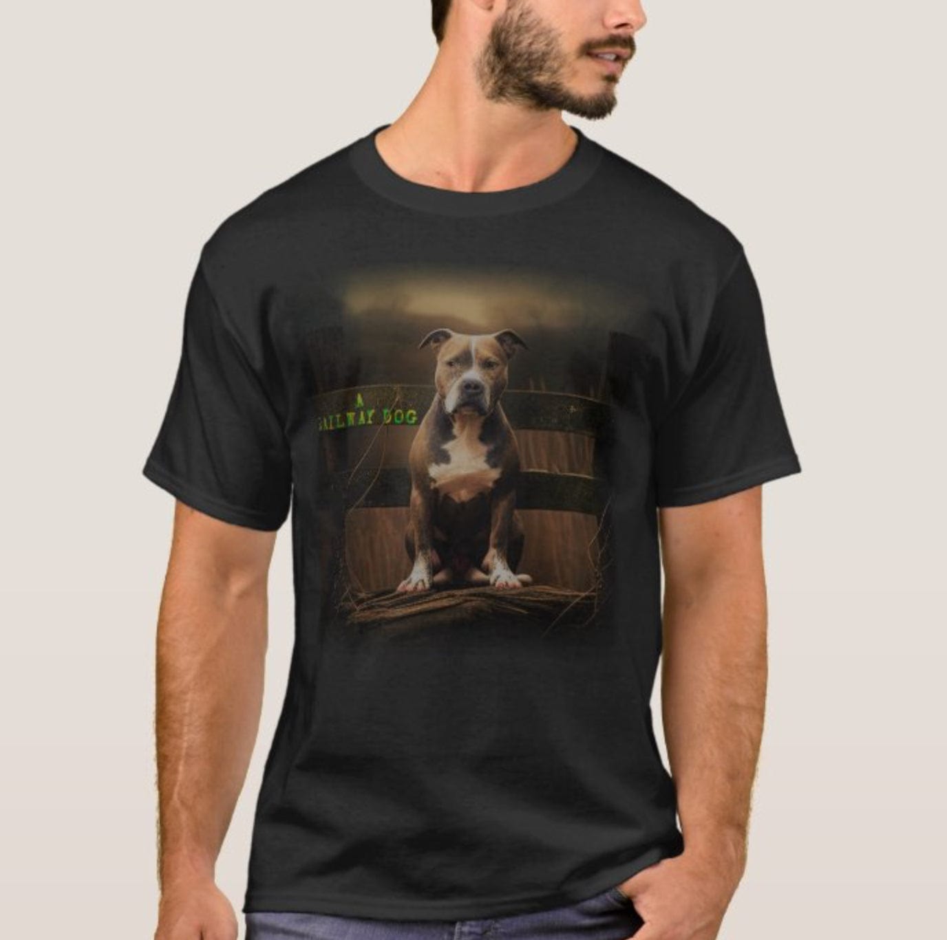 Dog Staffy T-Shirt | Staffordshire Bull Terrier T-Shirt | That Should Be on a T-Shirt