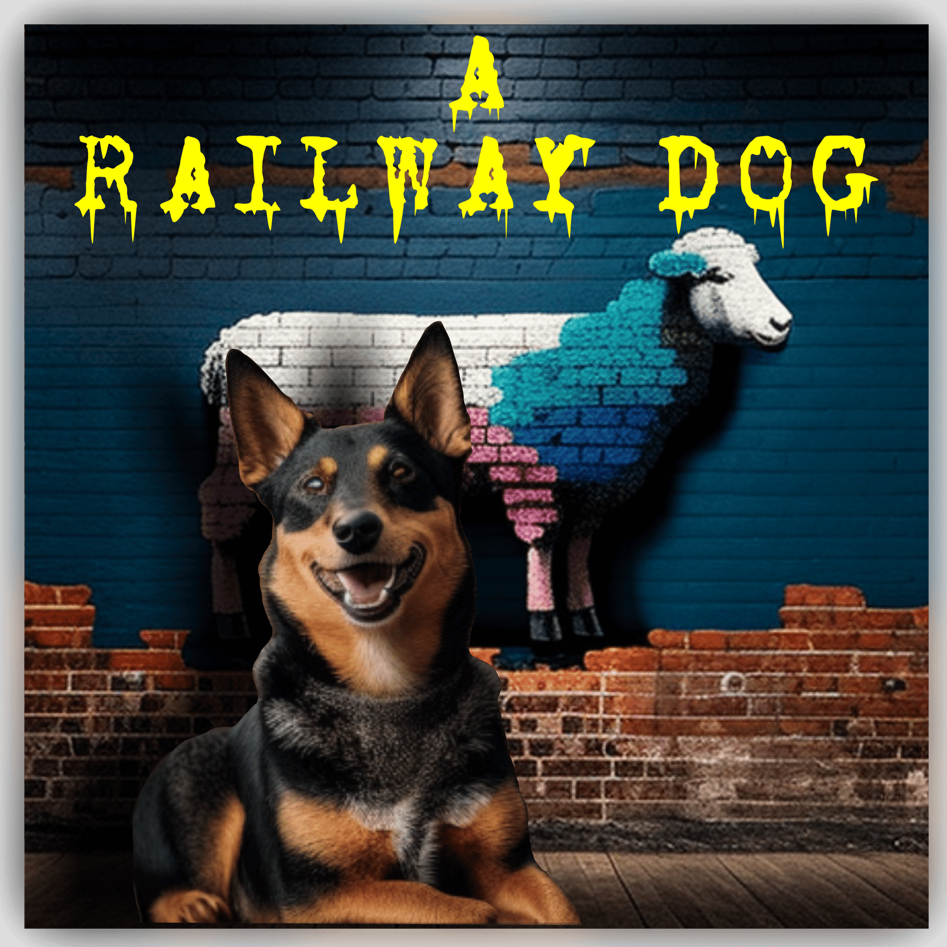 Kelpie Graffiti T-Shirt | Kelpie Tee | That Should Be on a T-Shirt