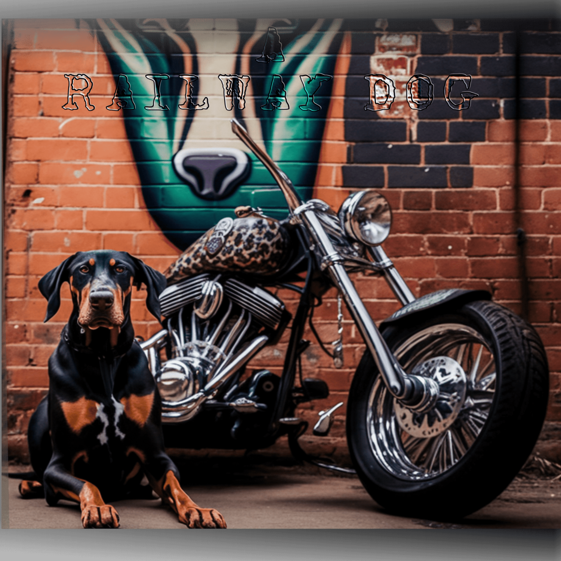 Doberman Chopper T-Shirt | Chopper TShirt |That Should Be on a T-Shirt