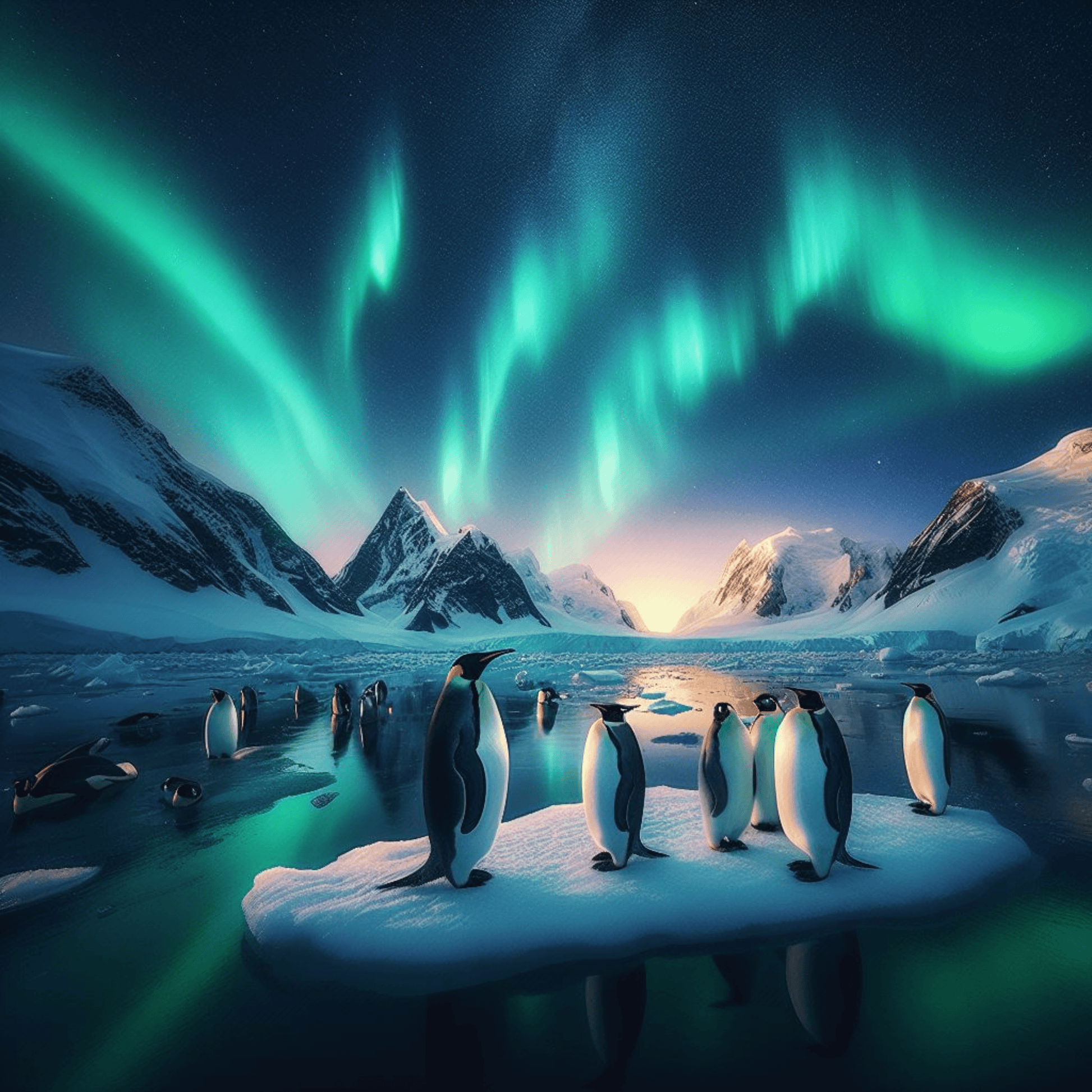 Witness the Aurora & Penguins Prints | That Should Be on a T-Shirt