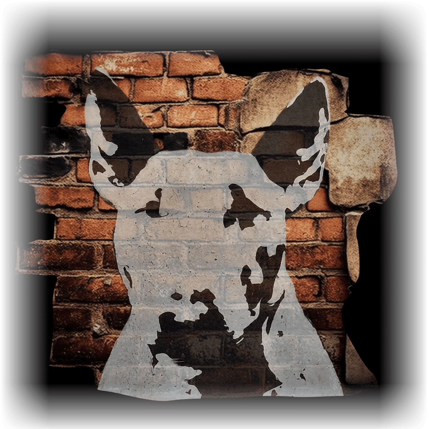 Bull Terrier Graffiti T-Shirt