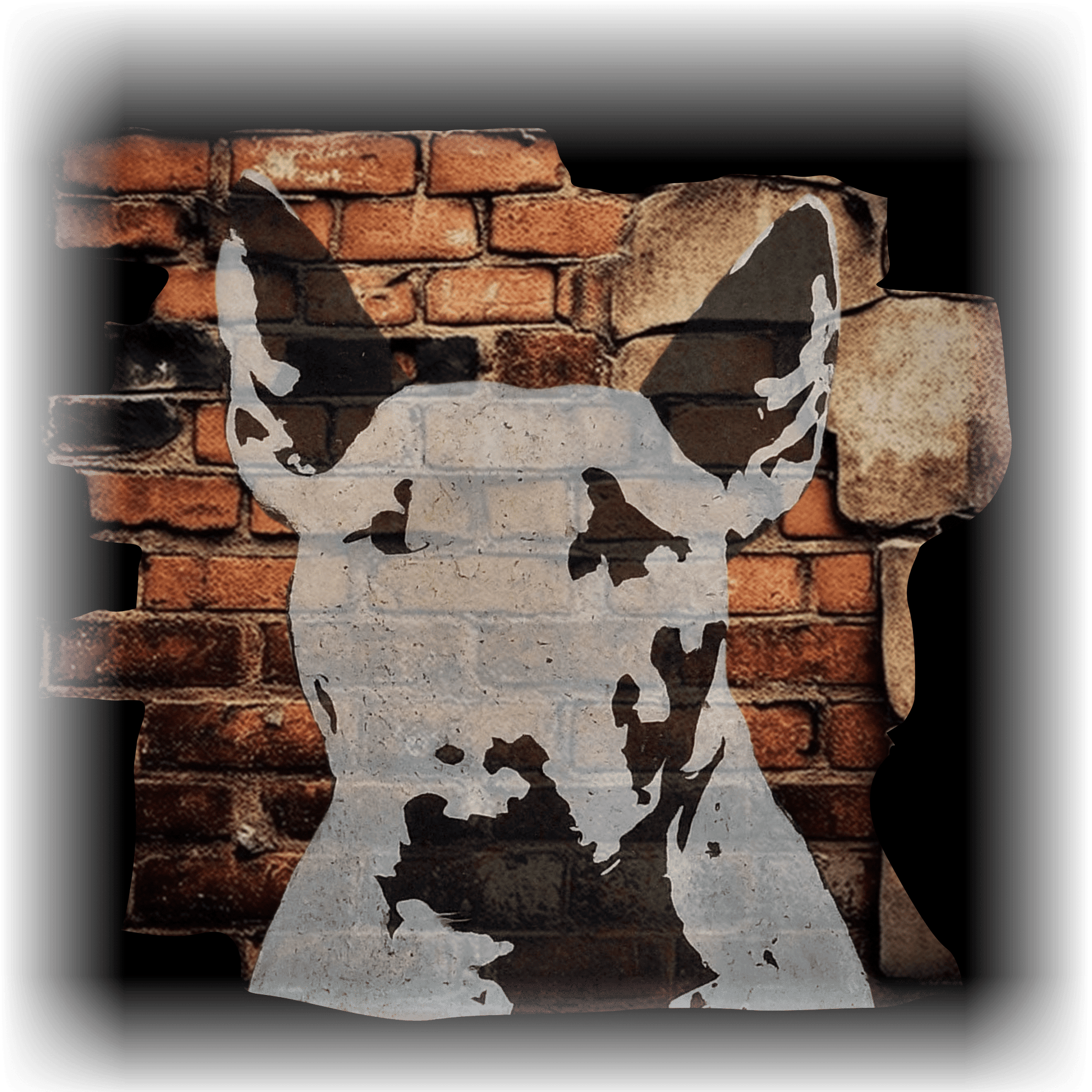 Bull Terrier Graffiti T-Shirt